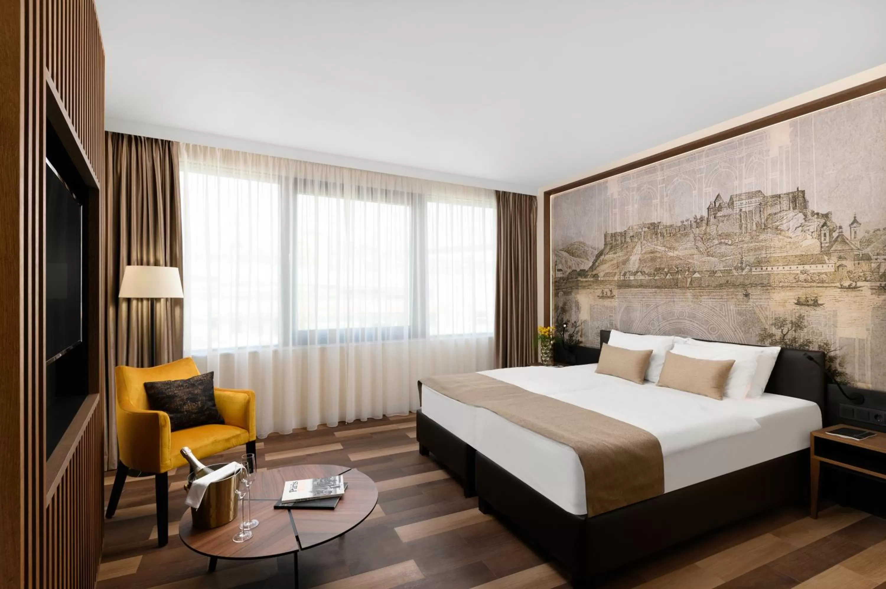 Photo of the whole room in Grand Hotel Esztergom