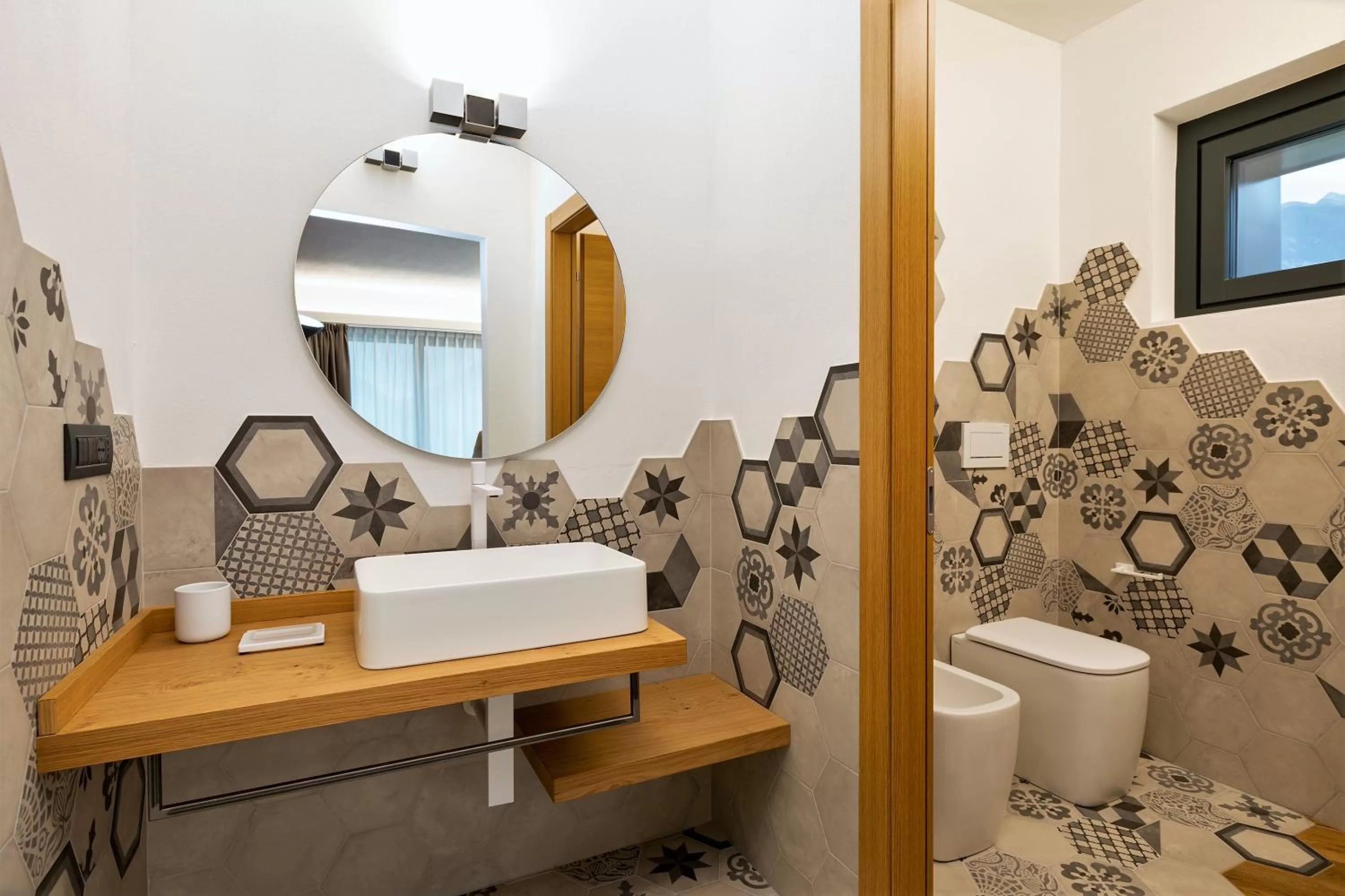 Toilet in Cà Rossa #panoramic suite