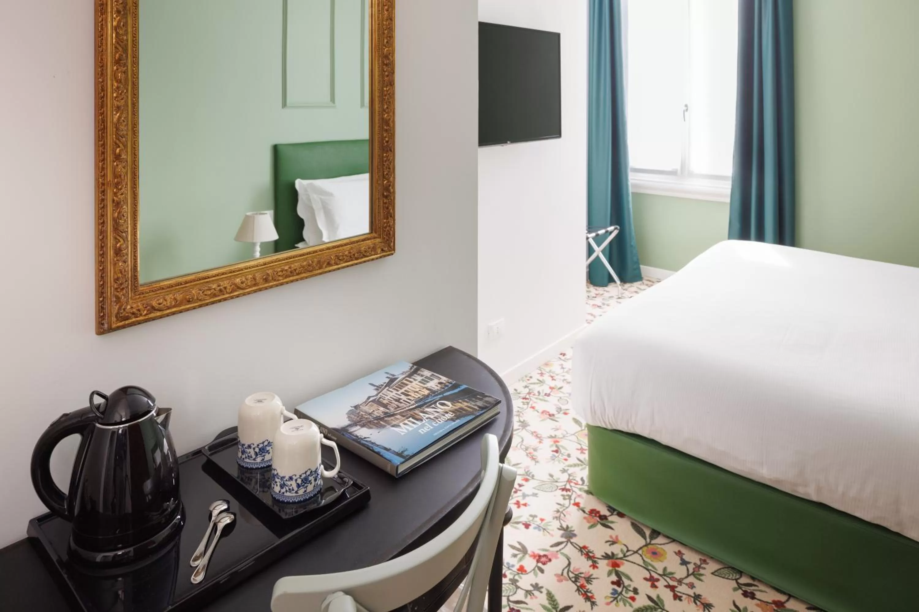 Bed in Antica Locanda Leonardo