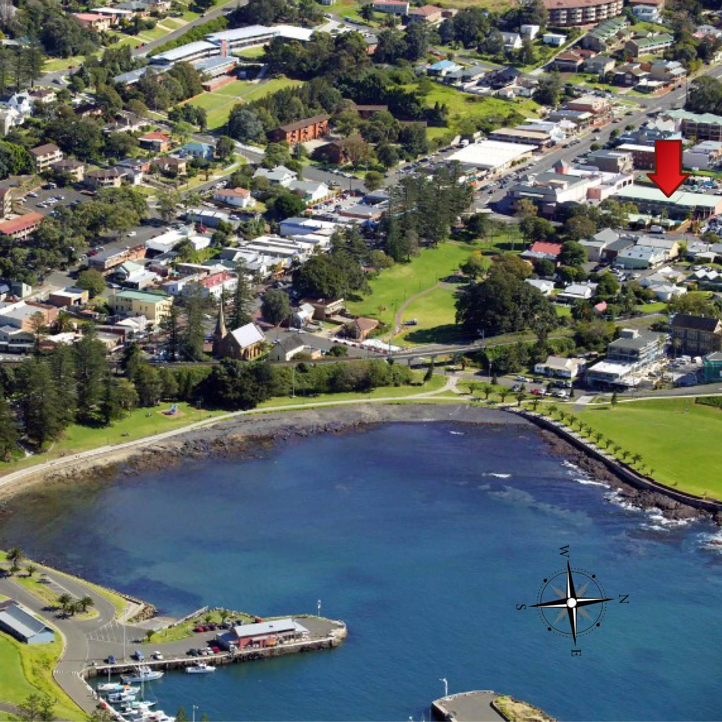 Bird's eye view in Kiama Shores