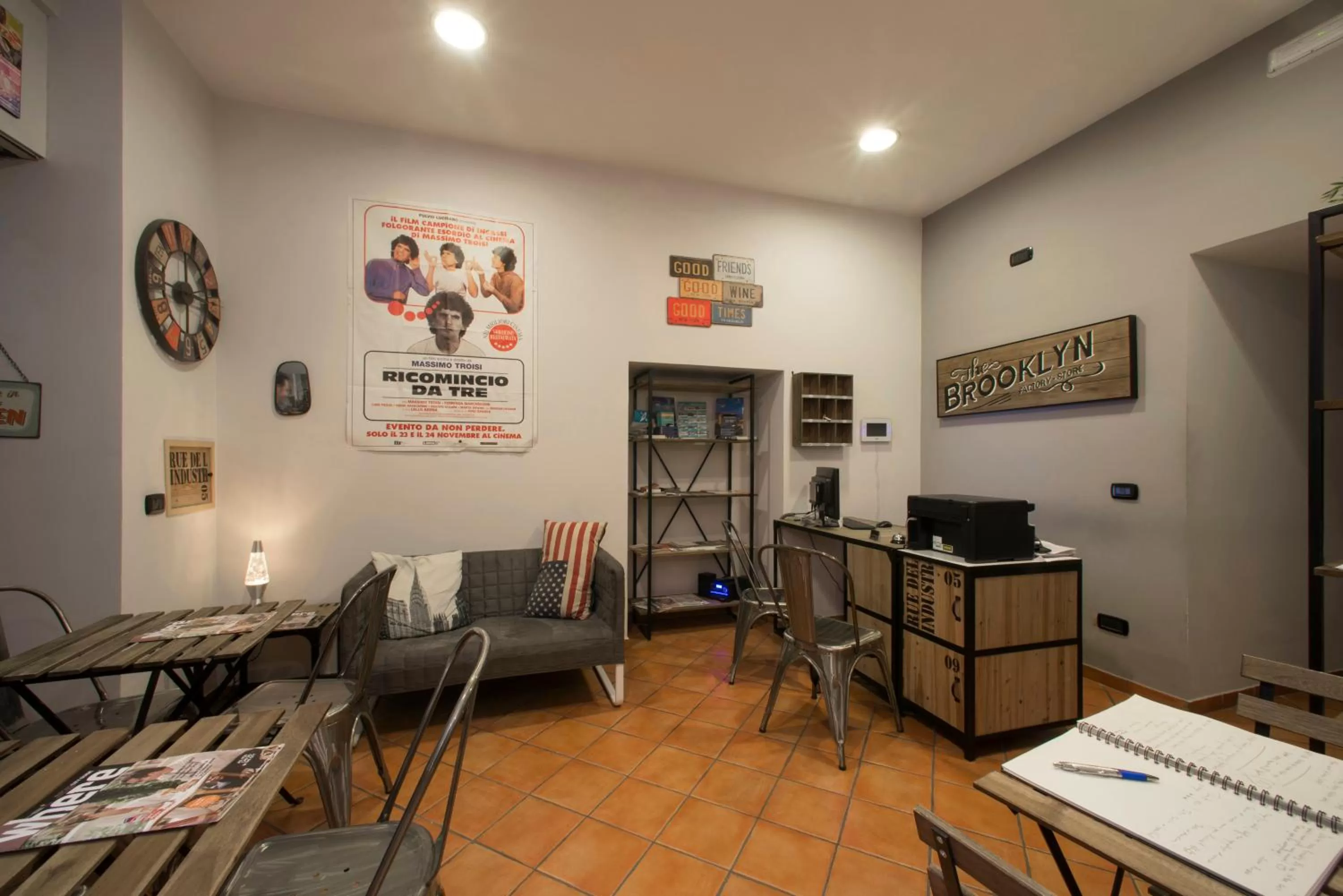 Lobby or reception in Il Taschino Suite