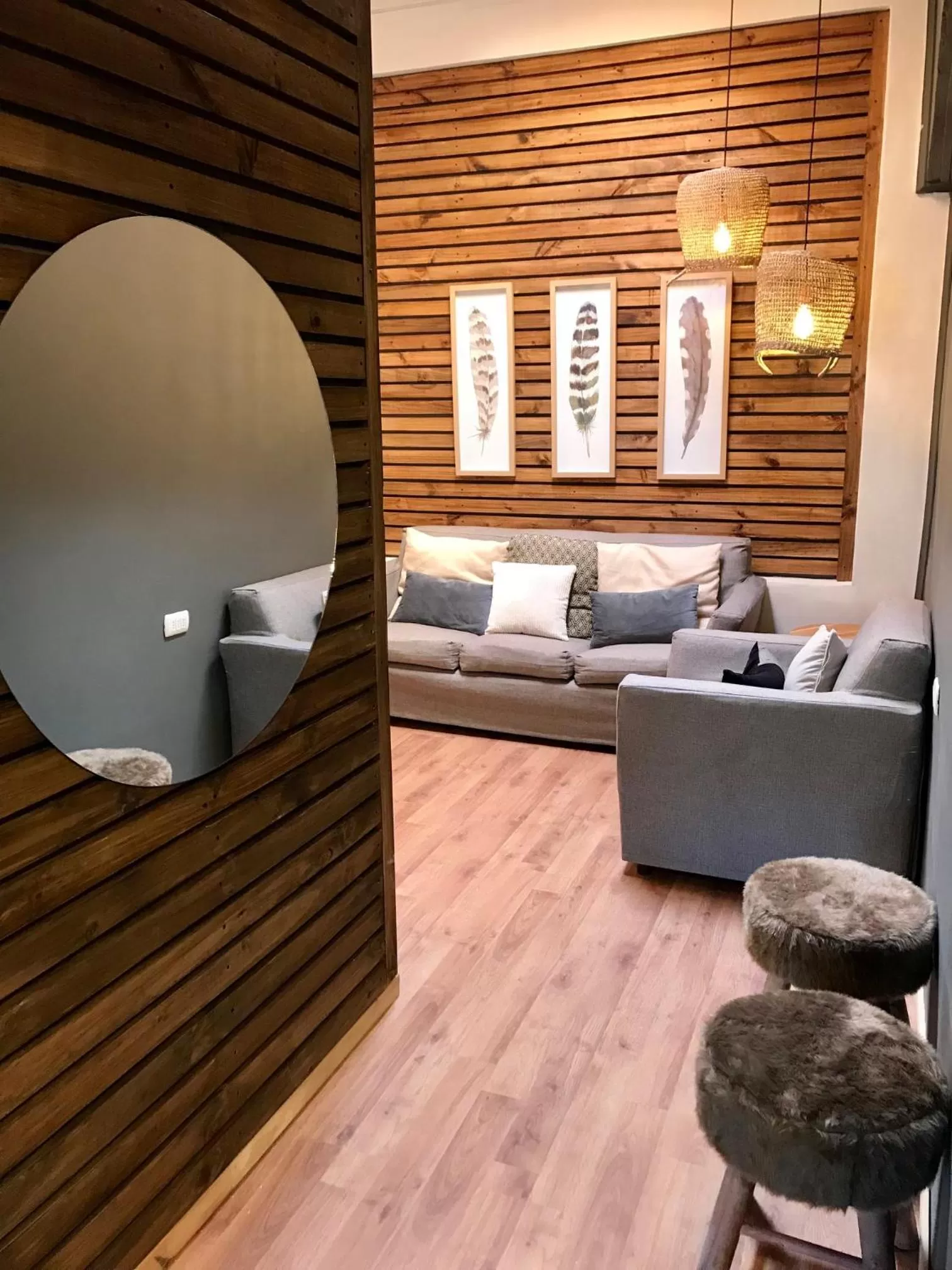 Communal lounge/ TV room in Etnico Bío Bío Hotel