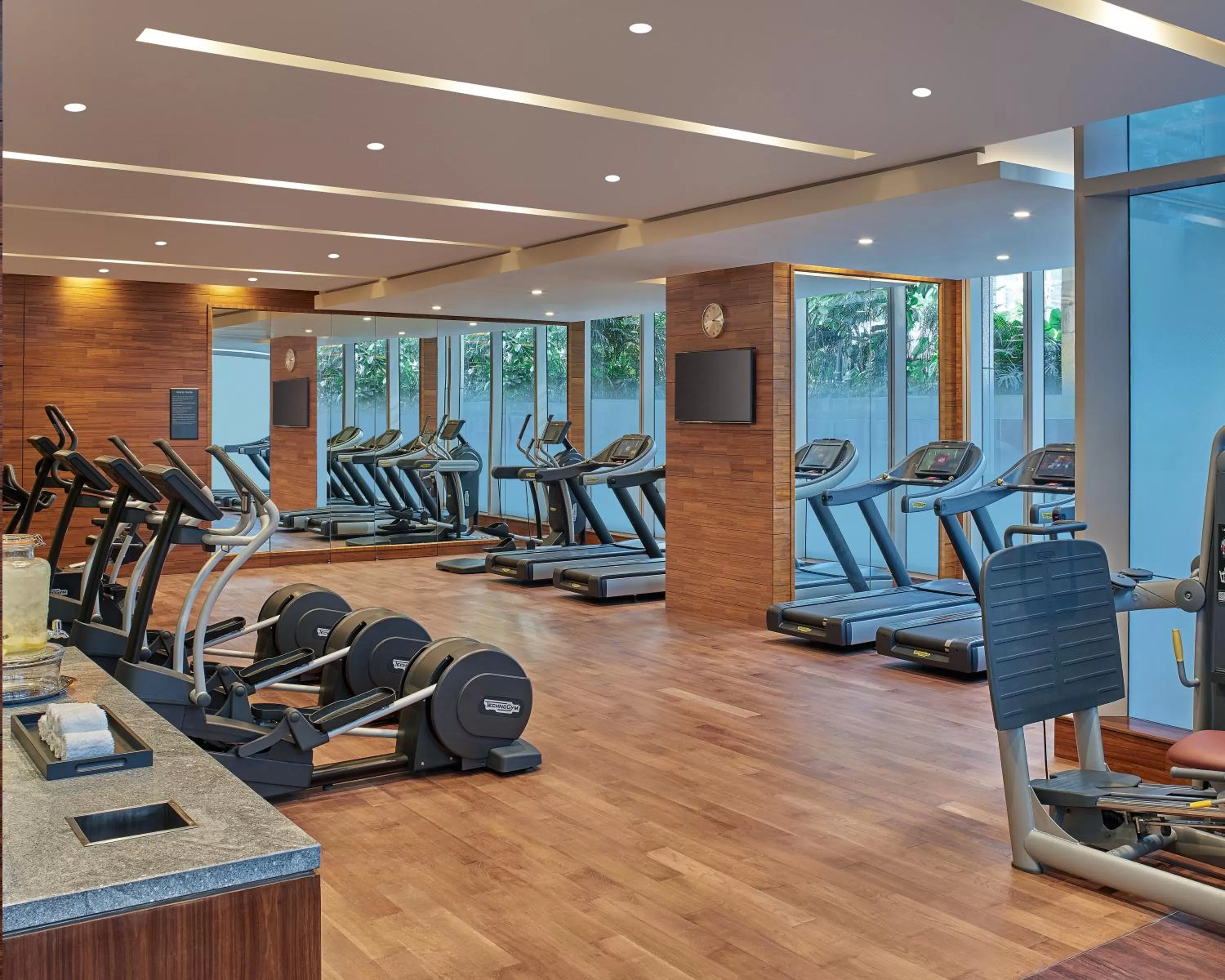 Fitness centre/facilities in Grand Hyatt Manila