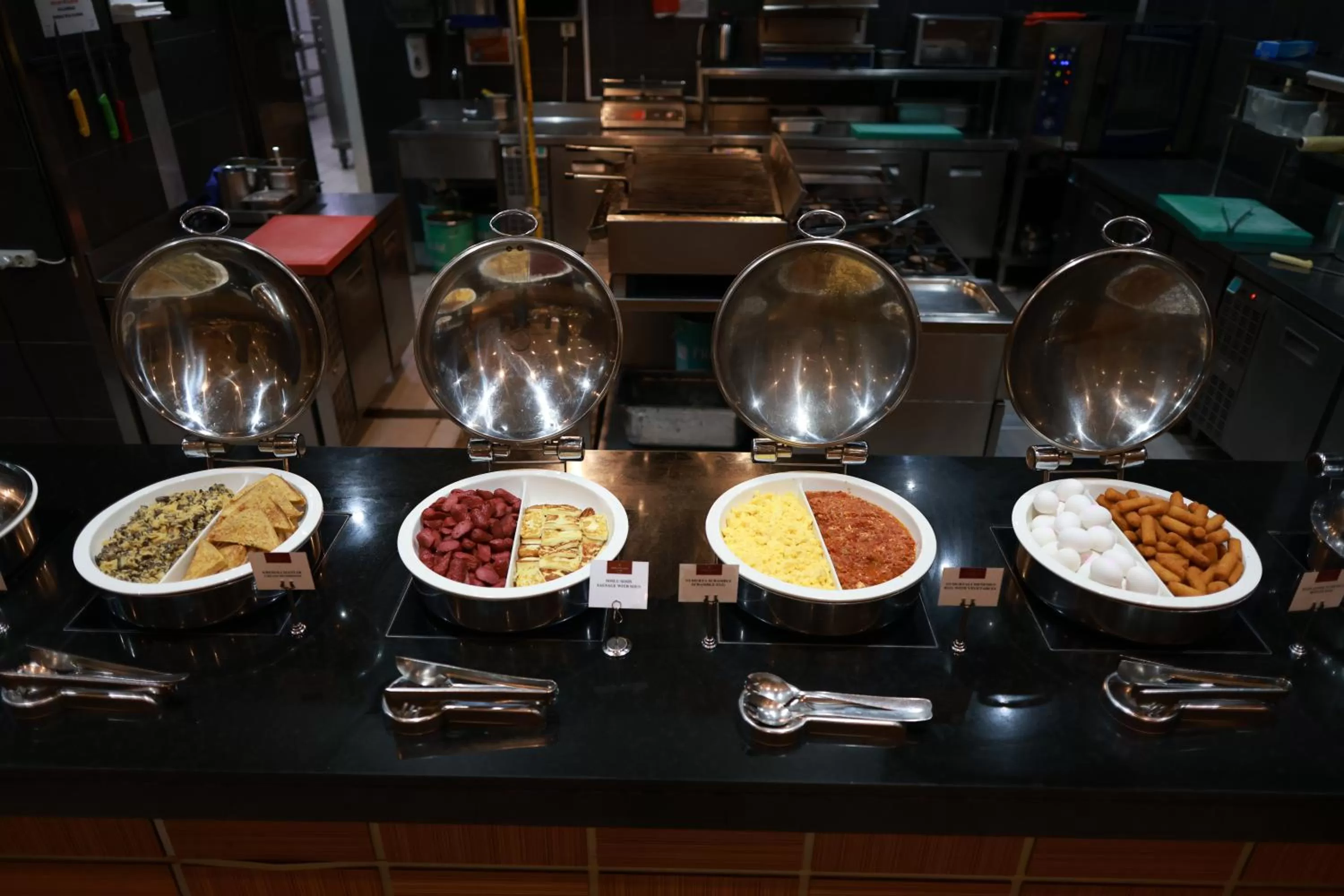 Buffet breakfast in Nova Plaza Prime Hotel