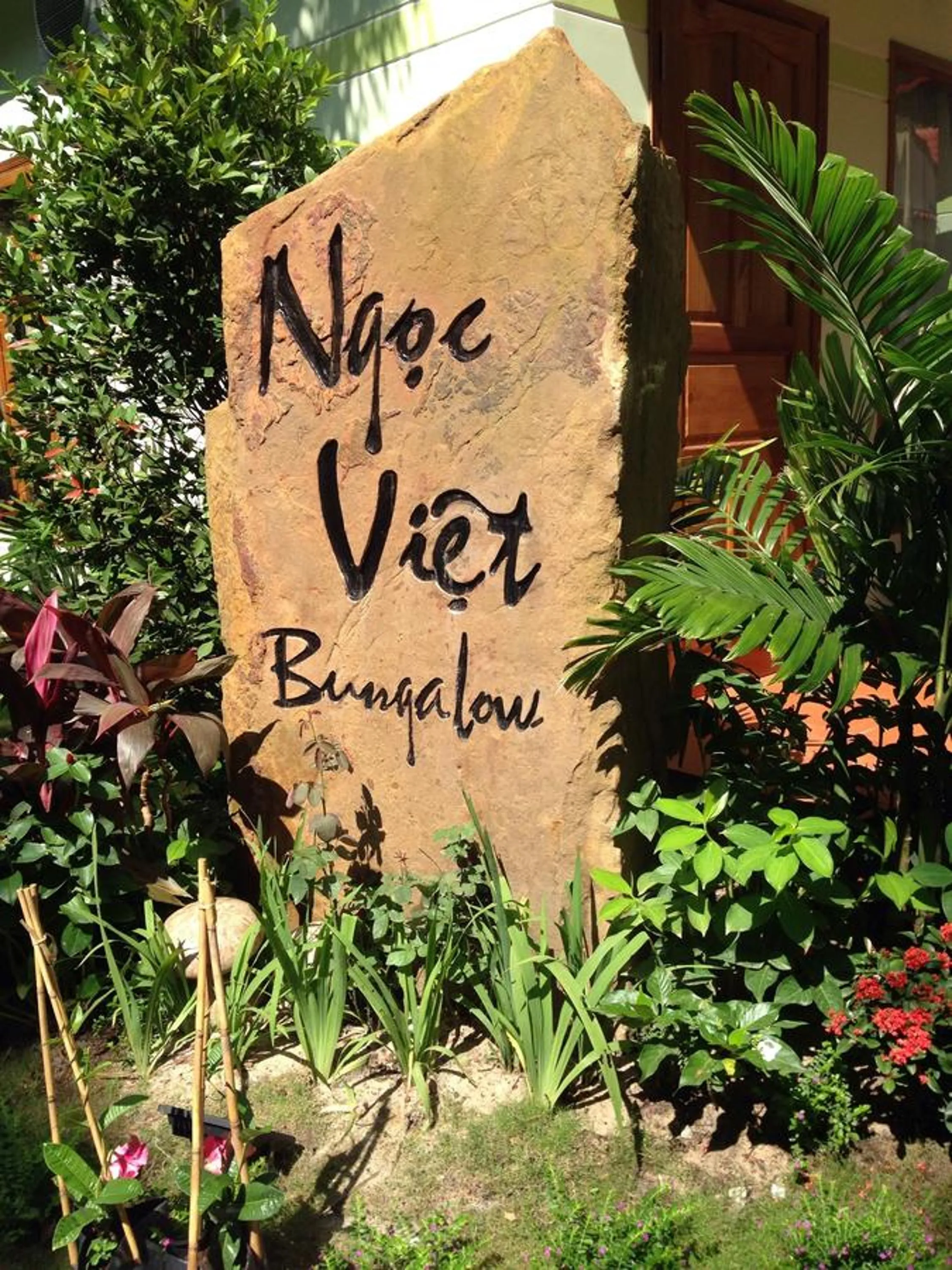 Property logo or sign in Ngoc Viet Bungalow