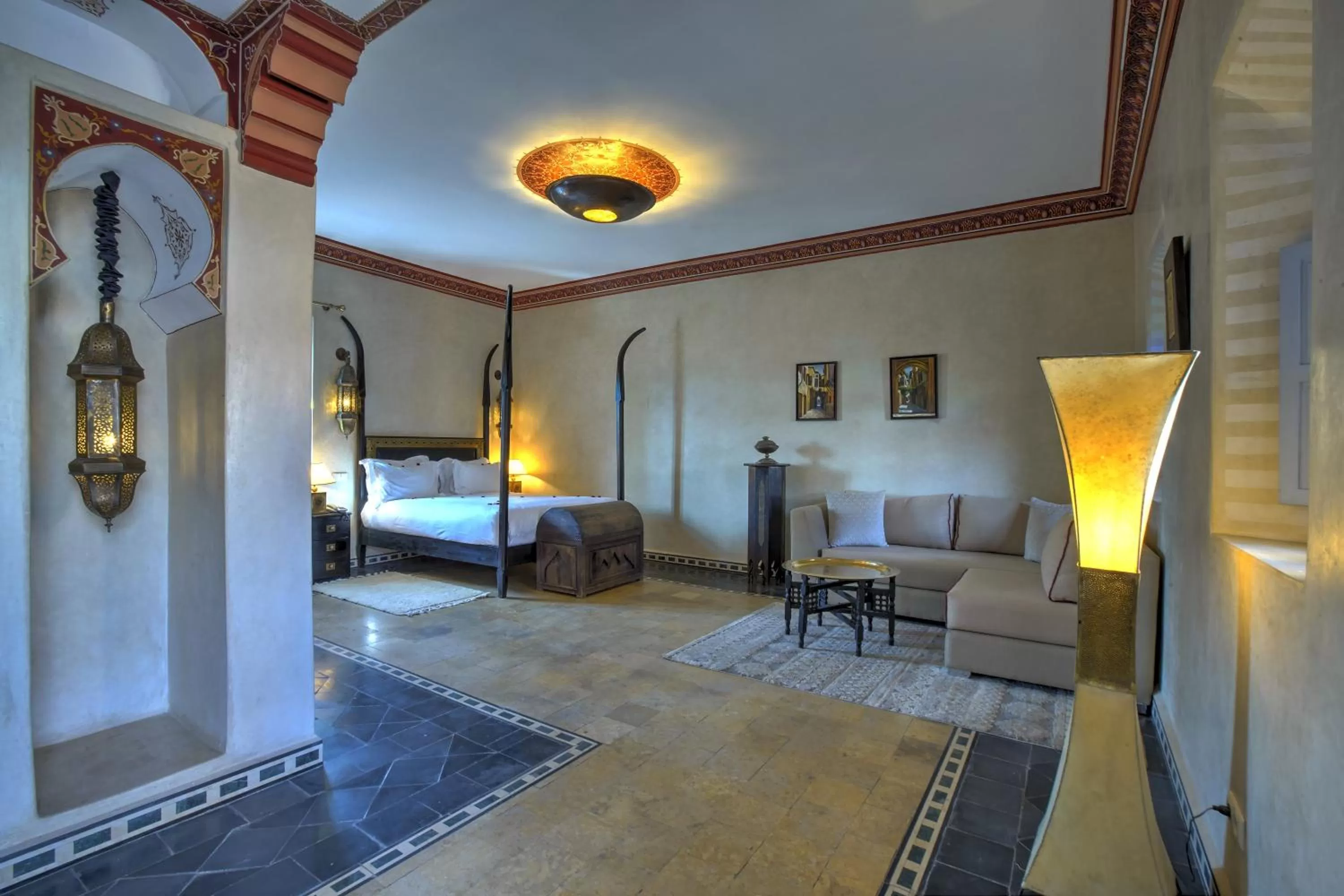 Living room, Bed in Ksar Anika Boutique Hotel & Spa