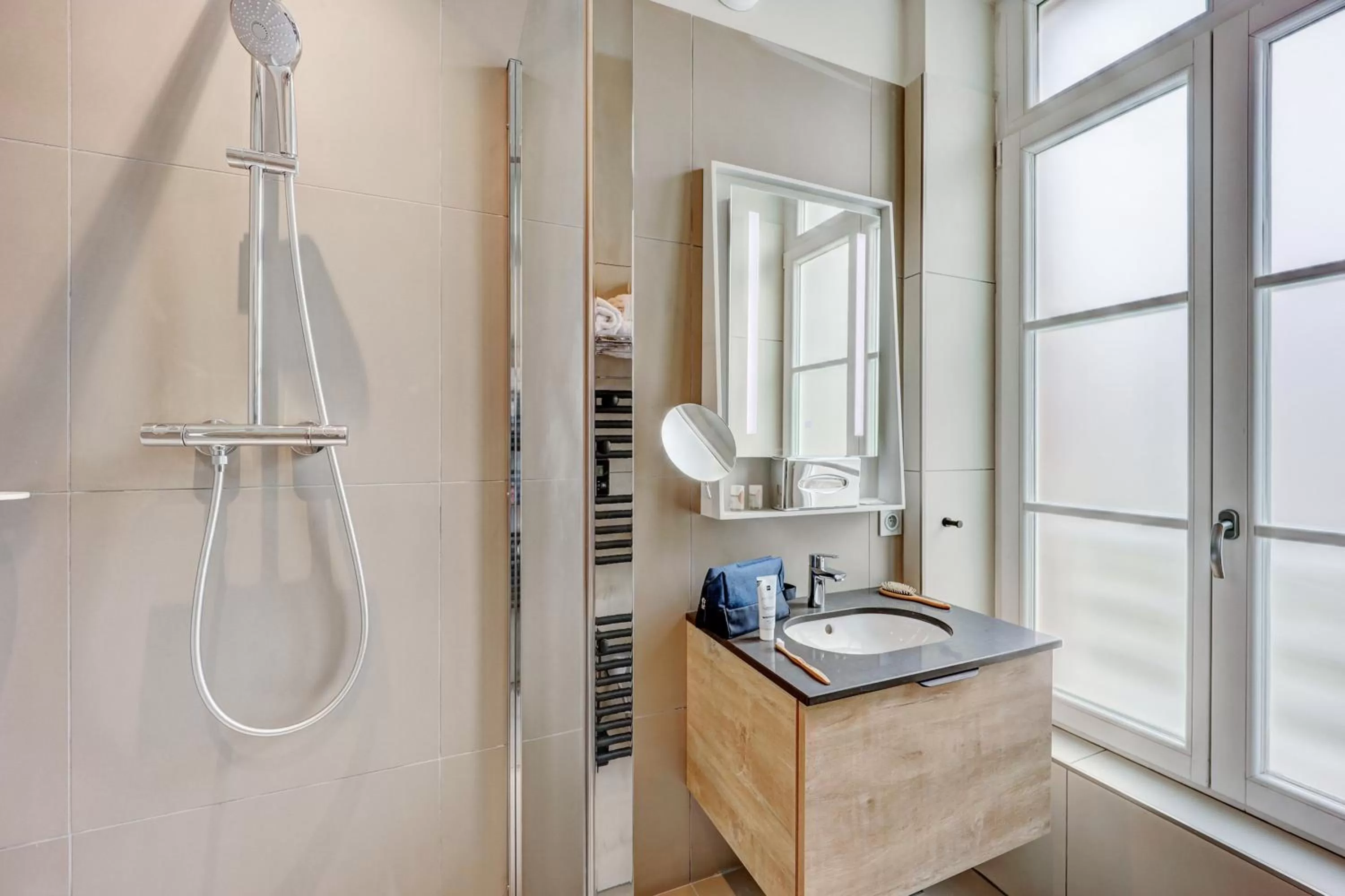 Shower in Résidence Pierre & Vacances Premium Presqu'Ile de la Touques