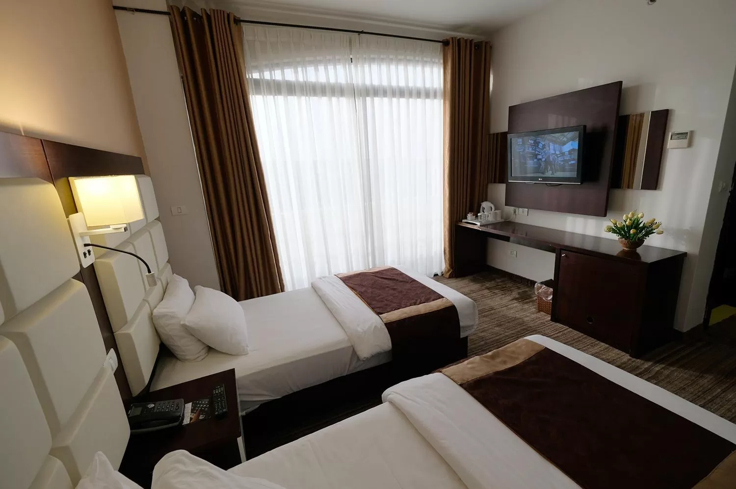 Bed in Ambassador City Hotel - Bethlehem