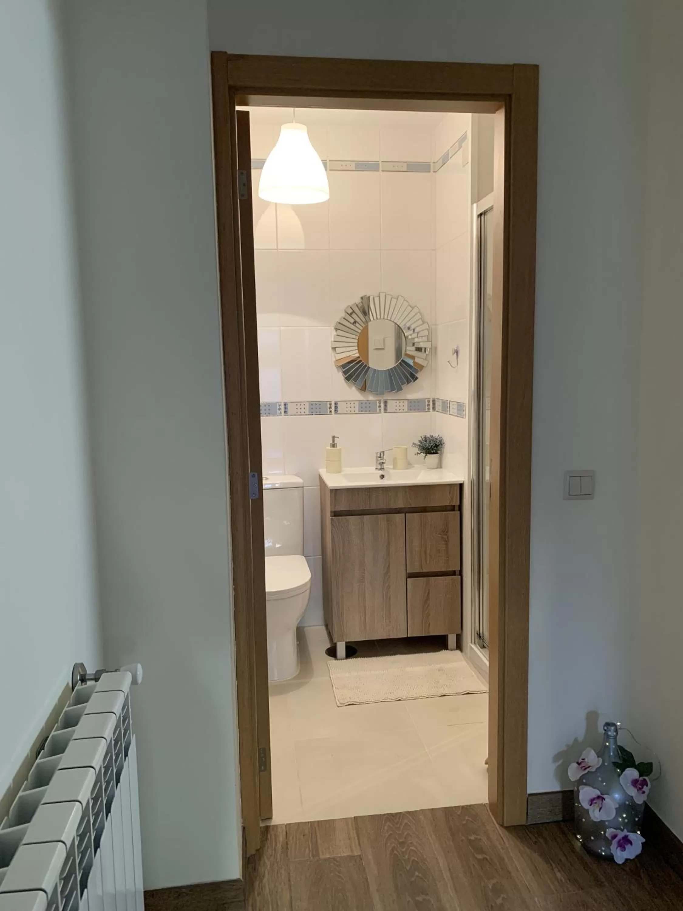 Bathroom in Deluxe Studio com terraço e varanda privada - 'Casinha da Amoreira' Guesthouse