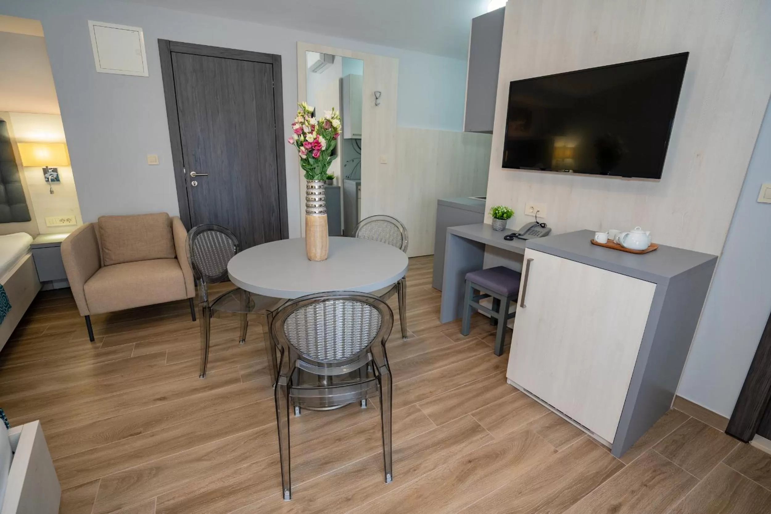 Seating area in Bed&Breakfast Novalis