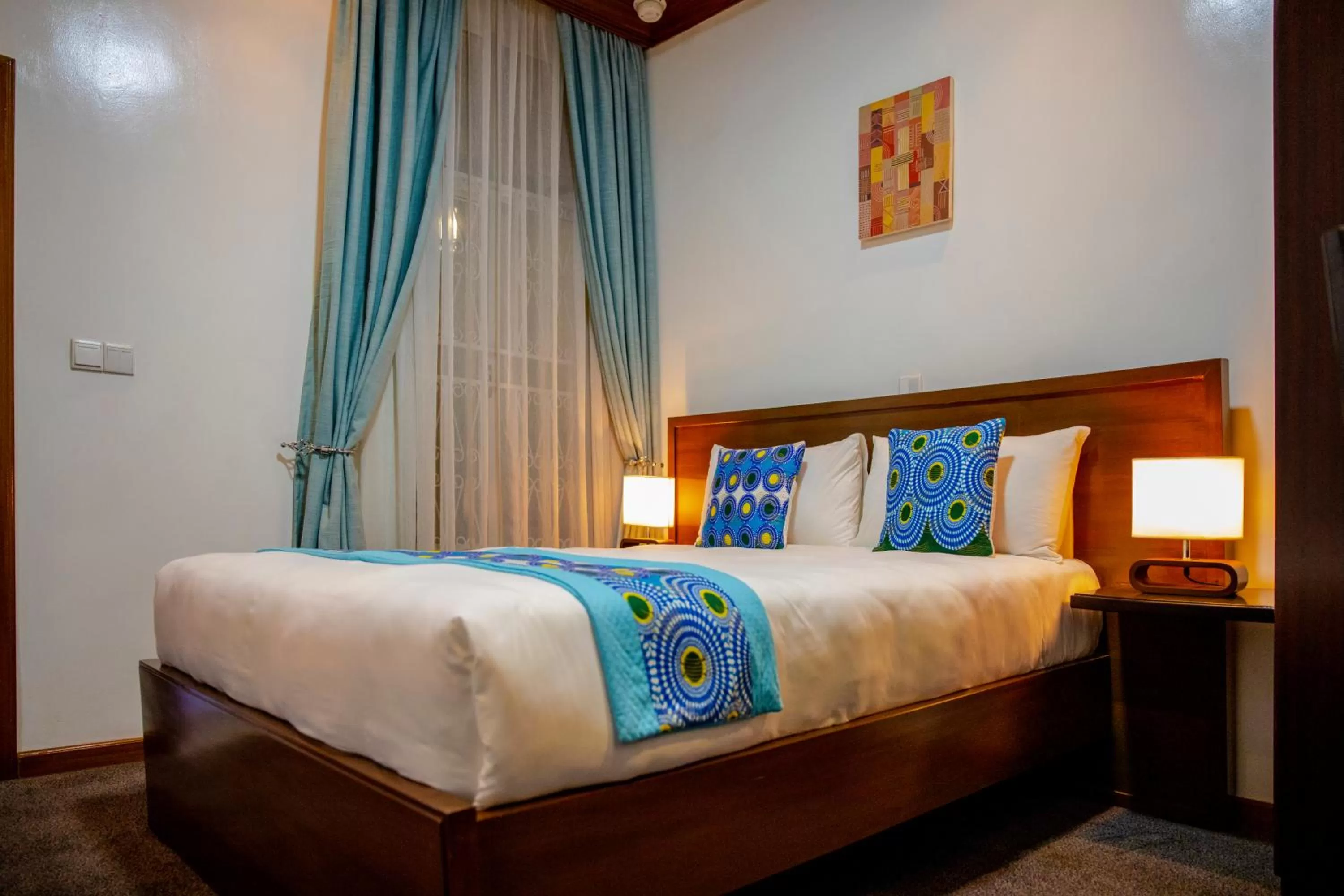 Bed in Villa Asimba