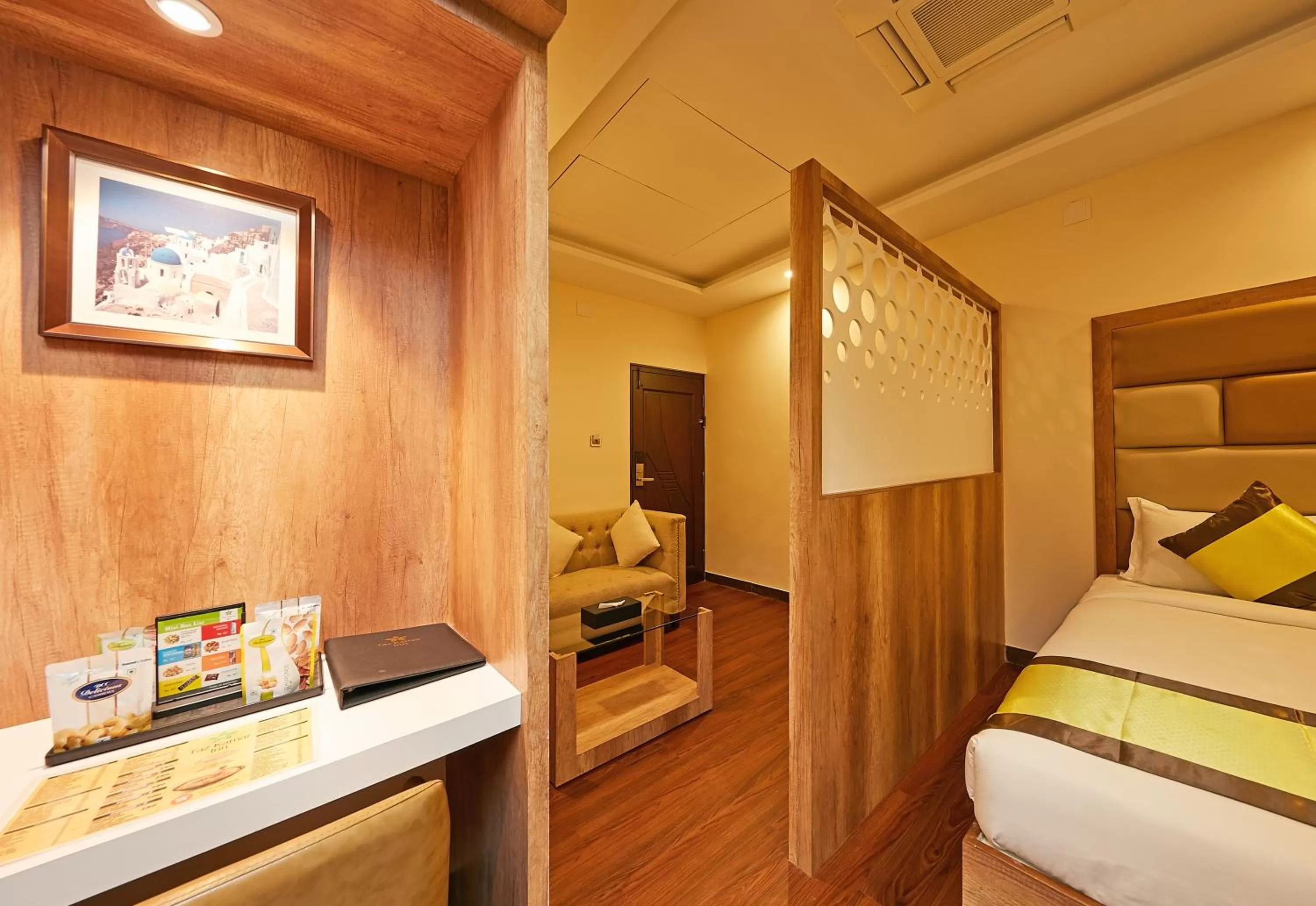 Living room, Bed in Taz Kamar Family Hotel