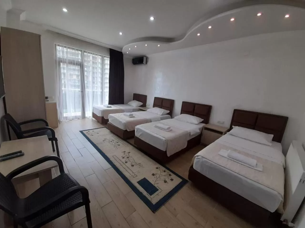 Bed in Hotel Royal Palace