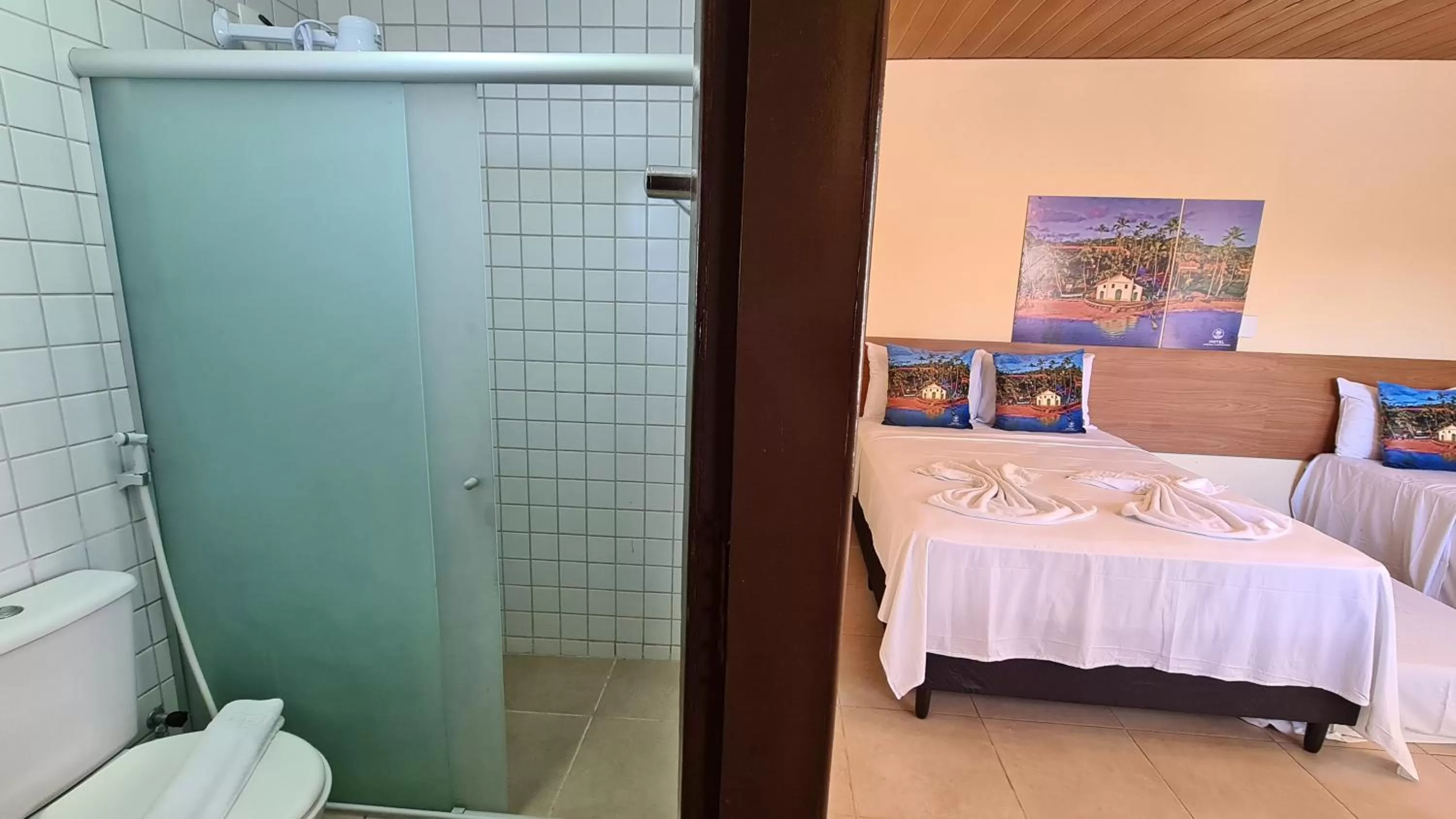 Shower in Arena Carneiros Hotel by AFT