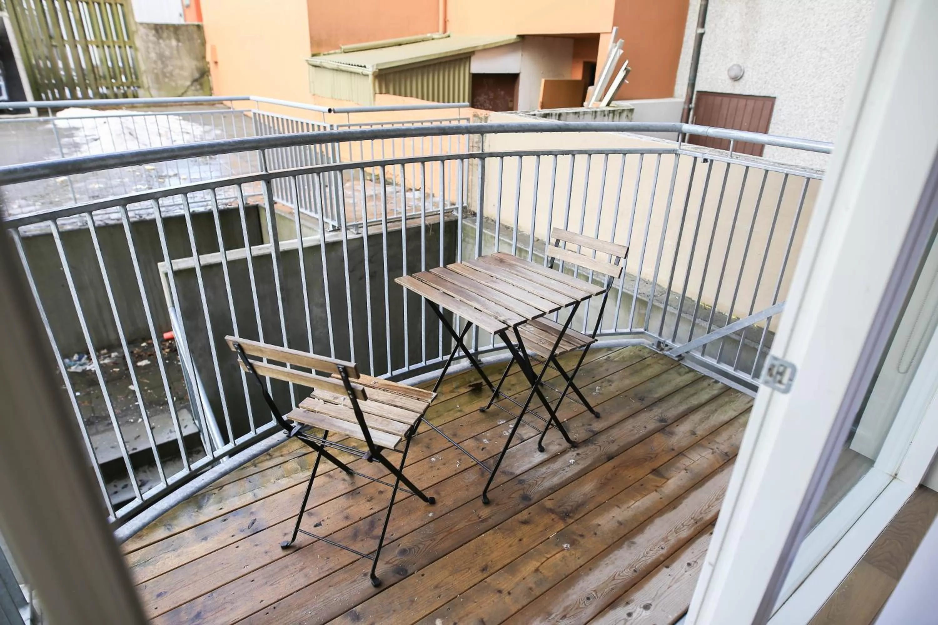 Balcony/Terrace in Saga Studios by Heimaleiga