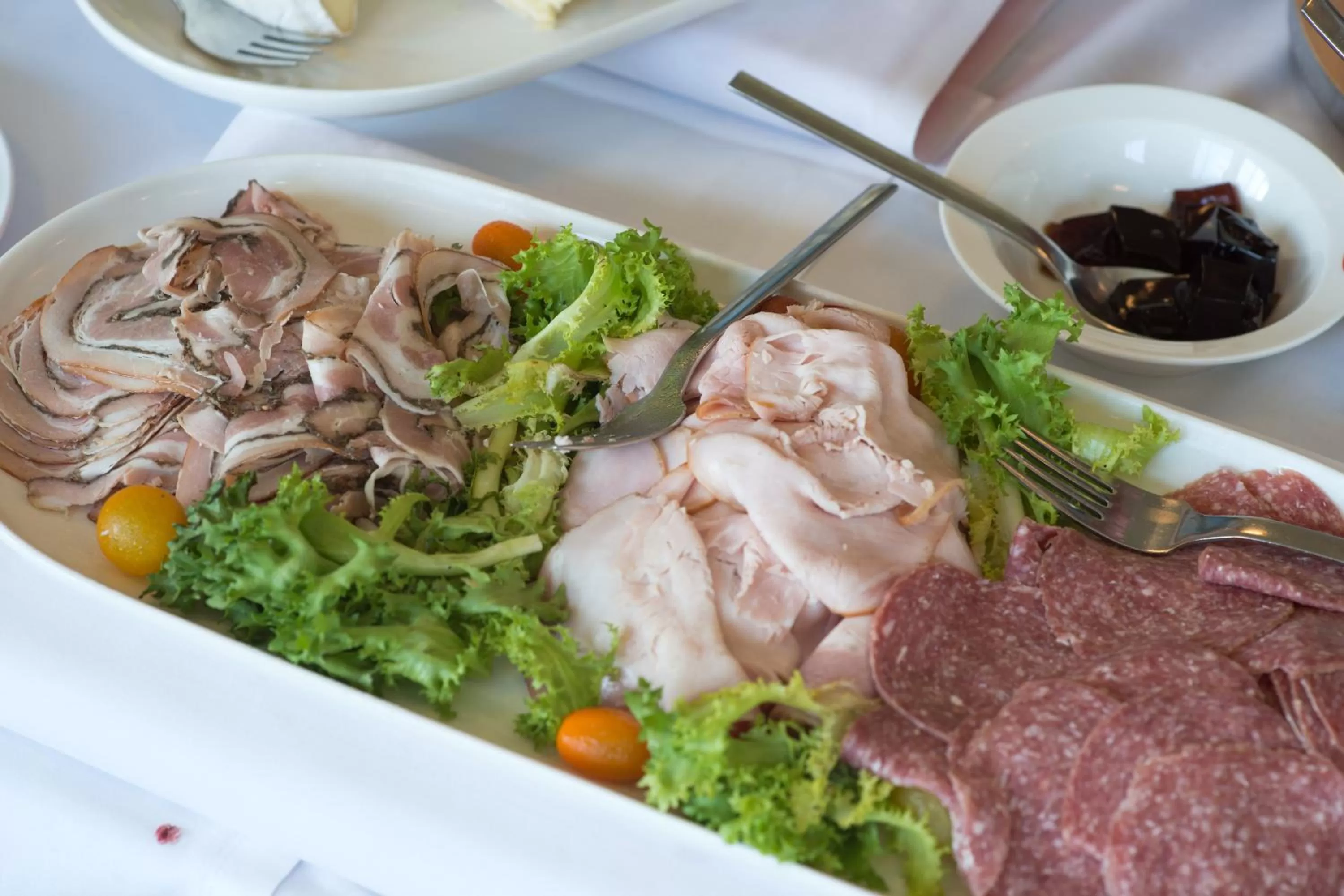 Buffet breakfast in Hotel Vildbjerg