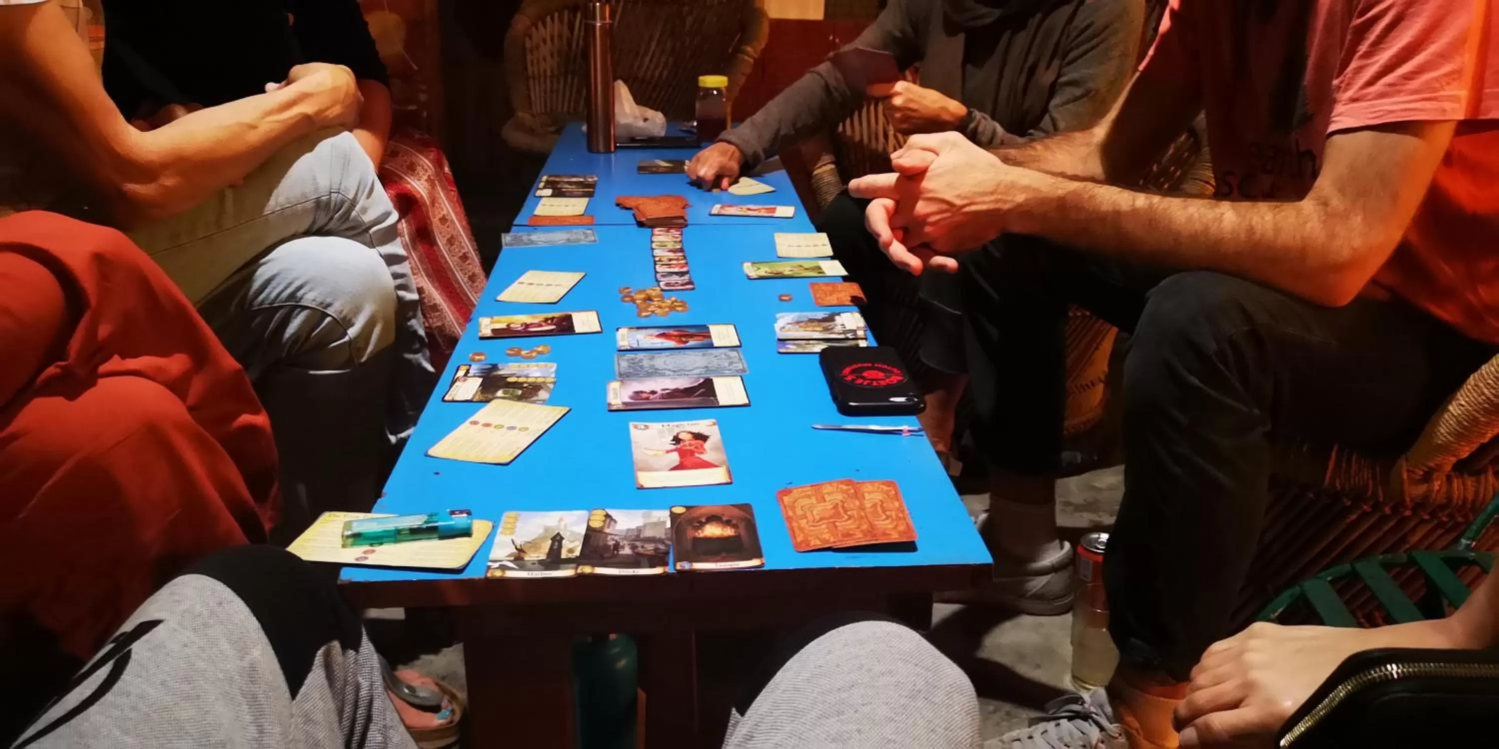 People in Hill Top Swiss Cottage