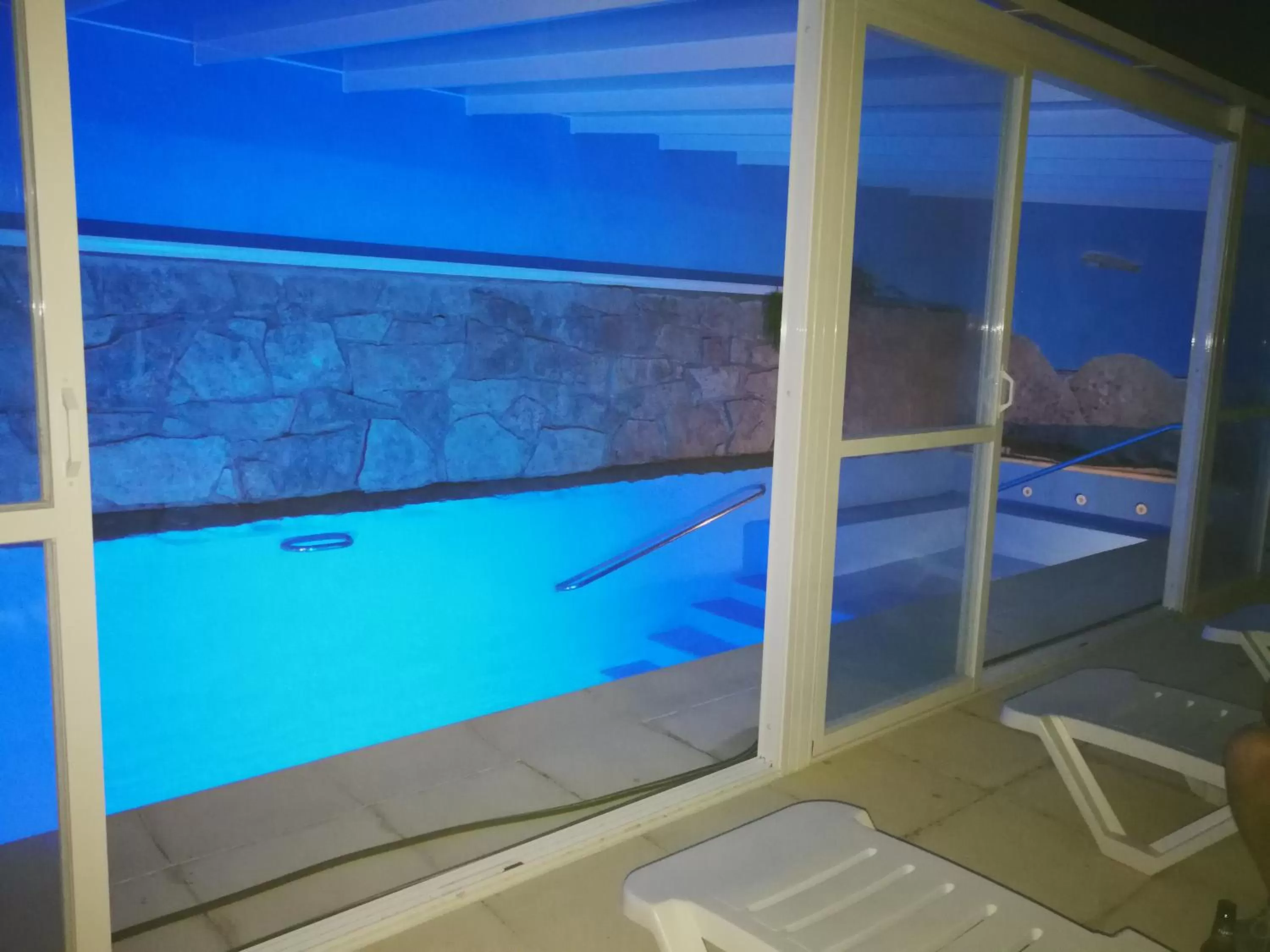 Pool view in La Casona del Abuelo Parra