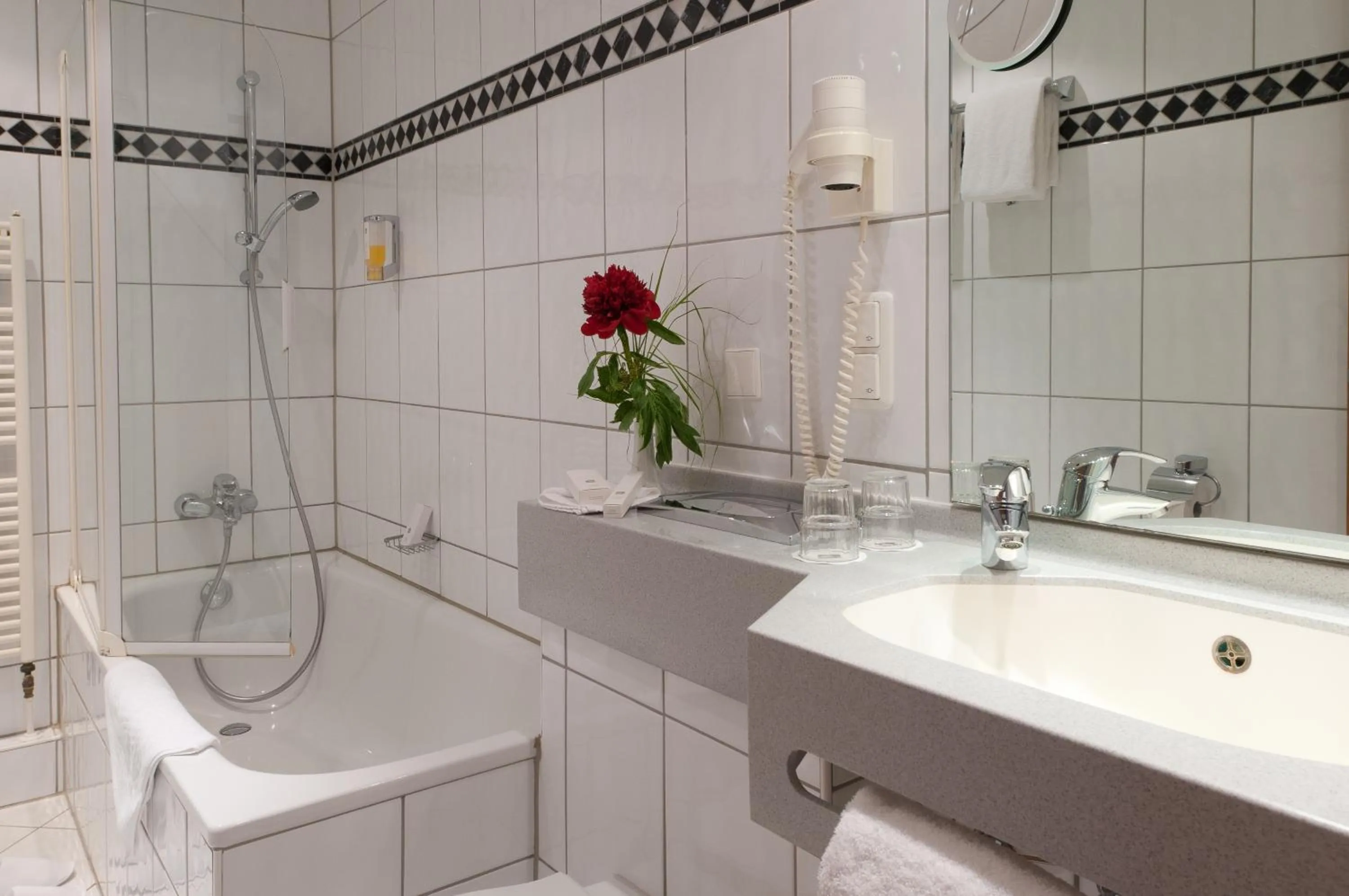 Bathroom in Hotel Plaza