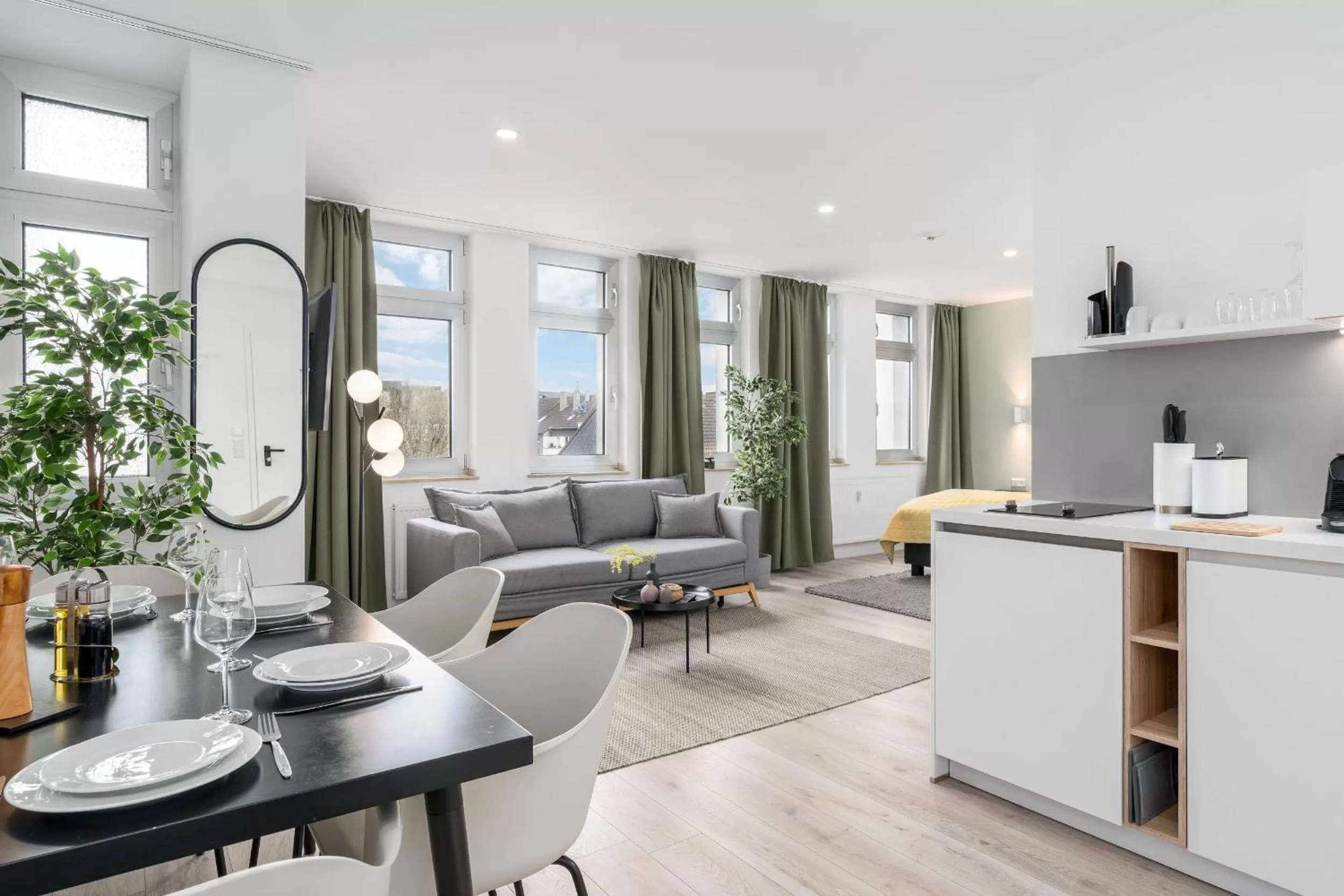 Kitchen or kitchenette in BRIGHT Dortmund City Center