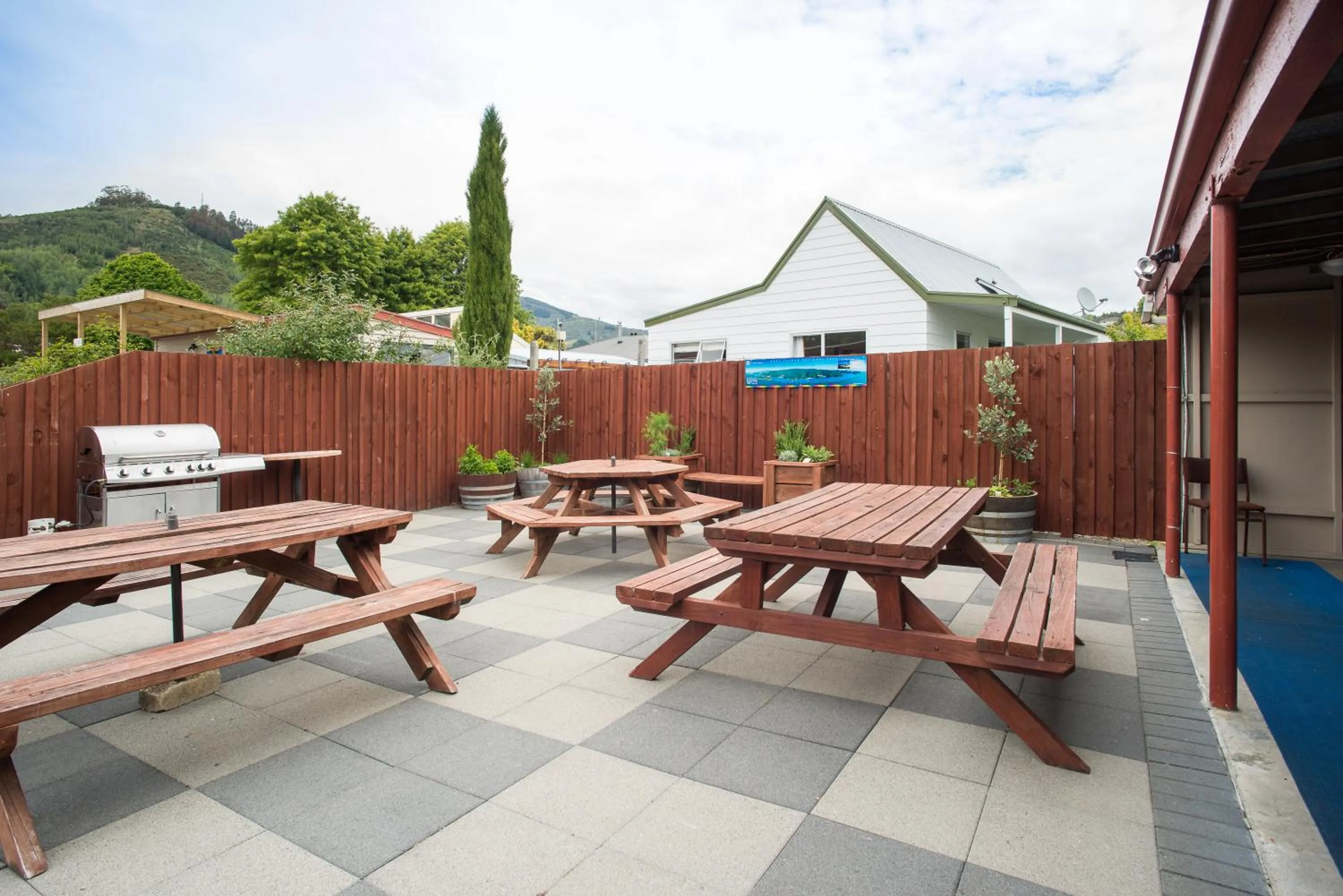 Decorative detail in Nelson City TOP 10 Holiday Park