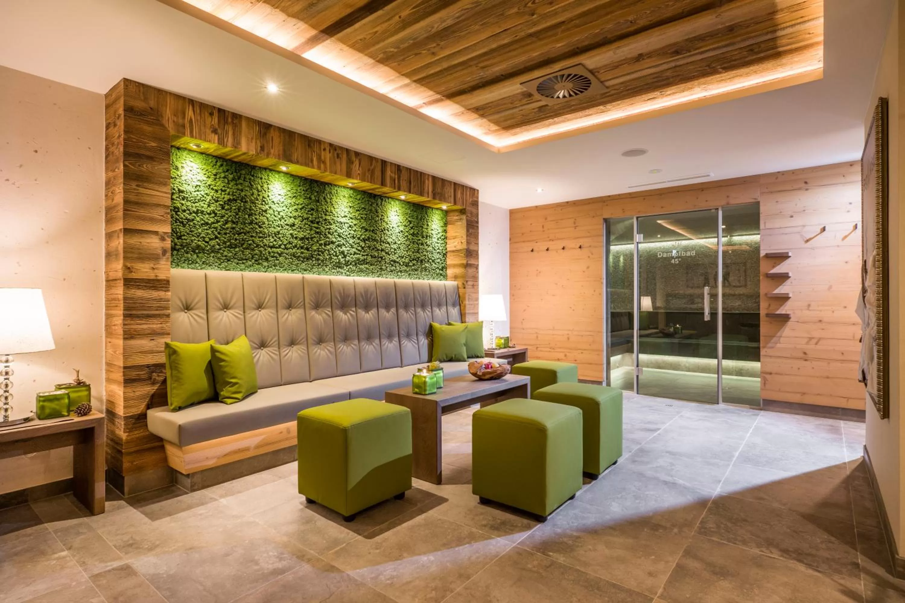 Sauna in Hotel Bergkristall