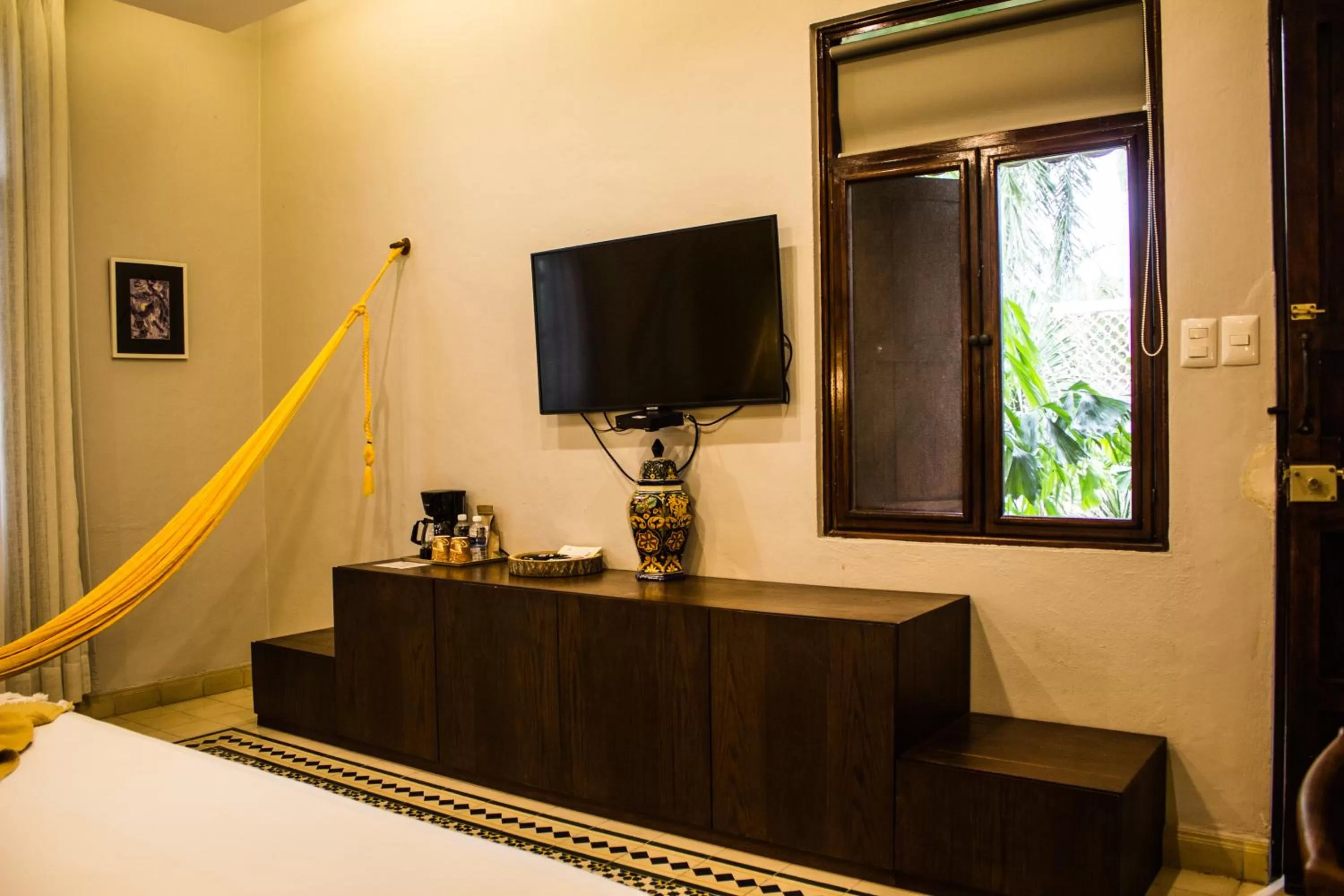 Bed in Hotel Marionetas