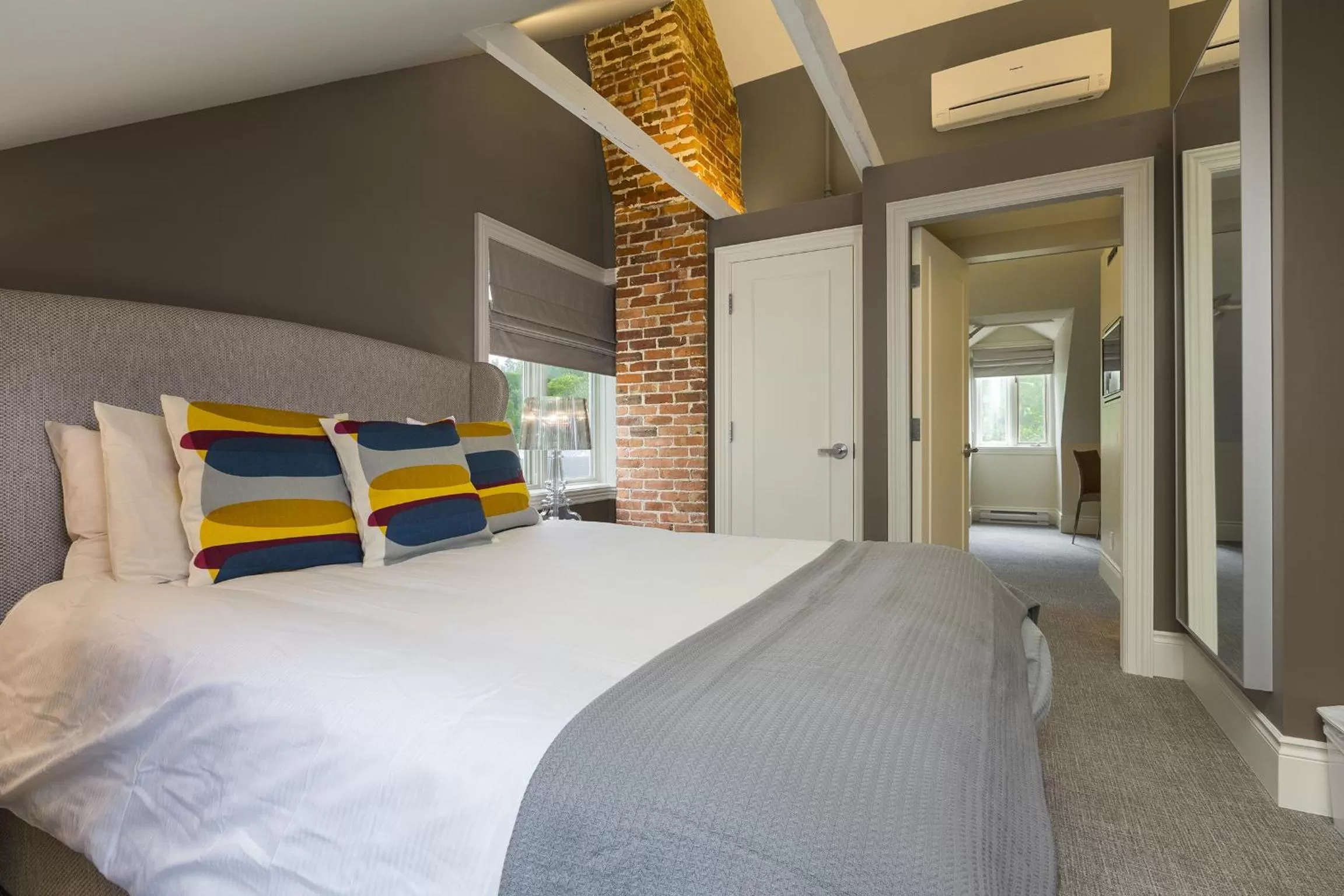 Bedroom, Bed in Chez Truchon Bistro-Auberge