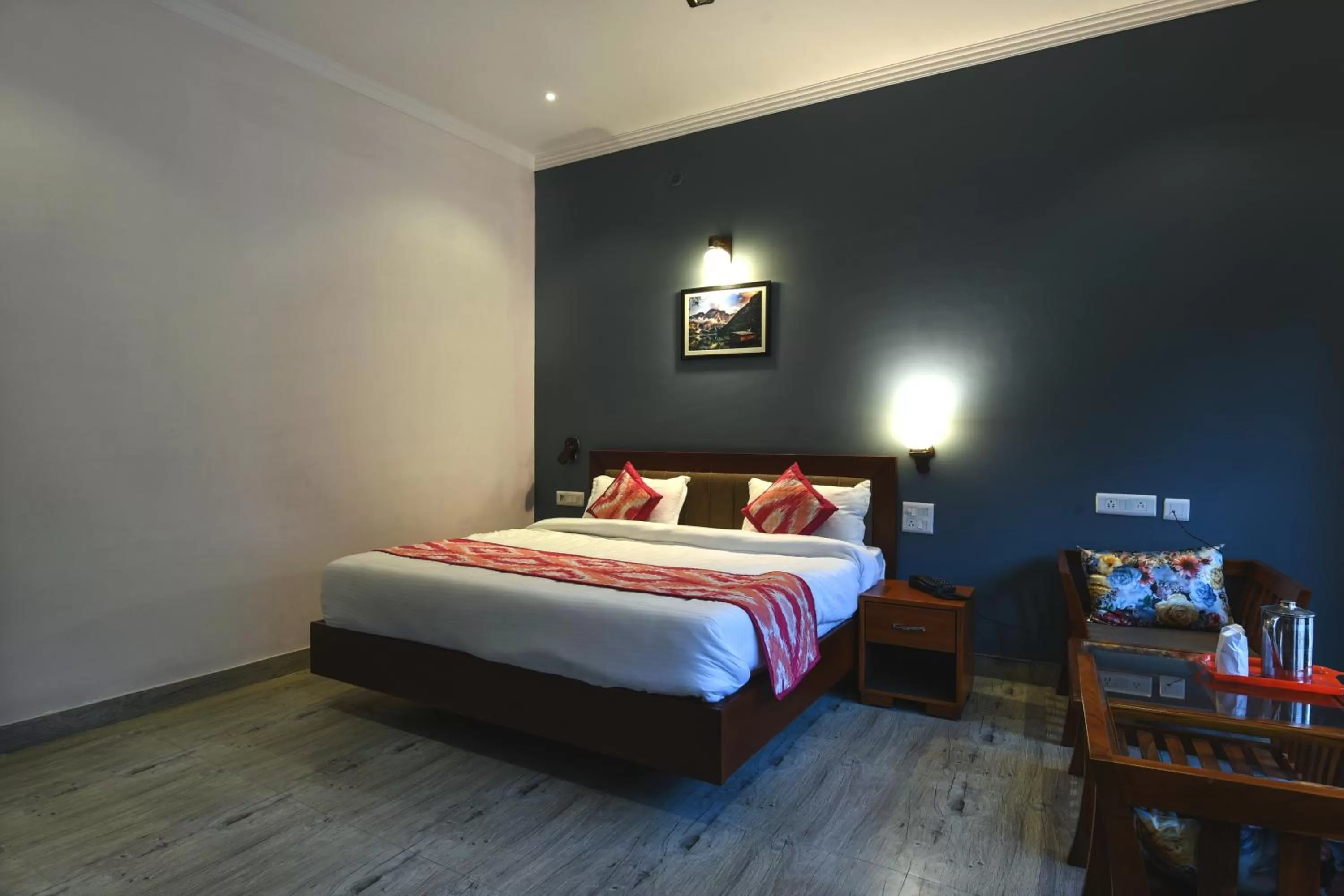 Bed in Hotel Vista Bhowali, Nainital - Vegetarian