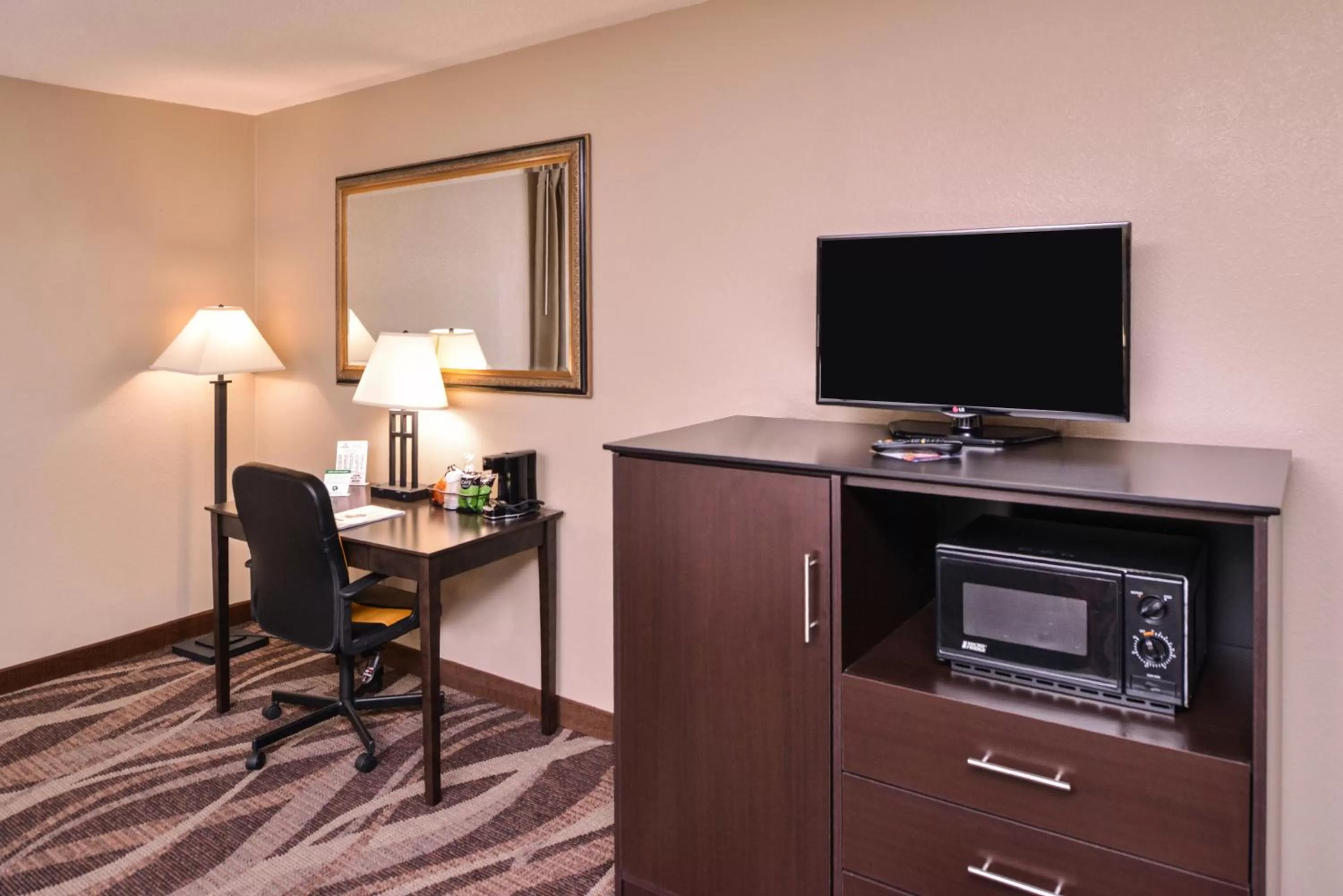 TV and multimedia in Baymont by Wyndham Sioux Falls North,I-29,Russell St, Airport