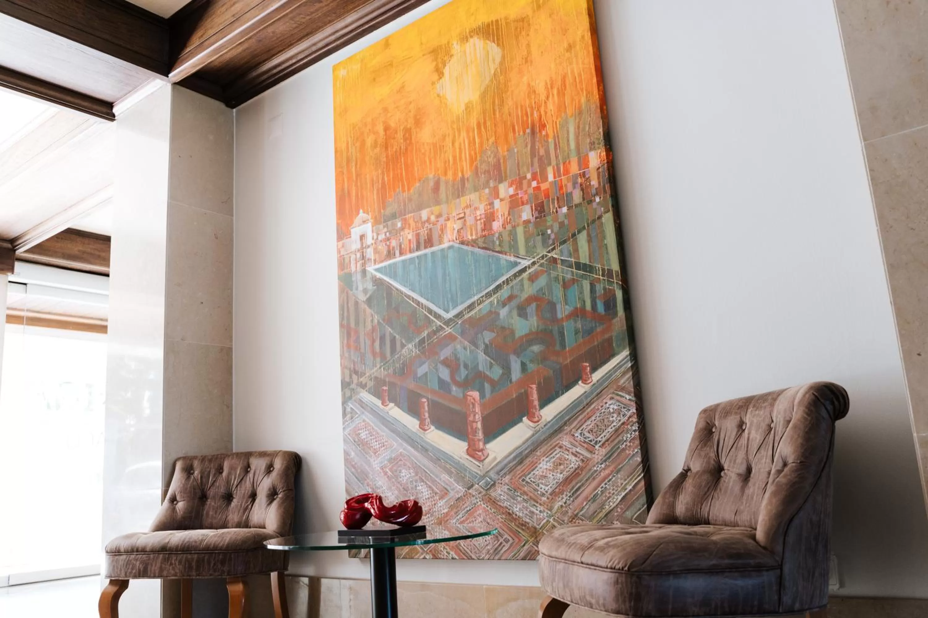 Decorative detail in Conimbriga Hotel do Paço