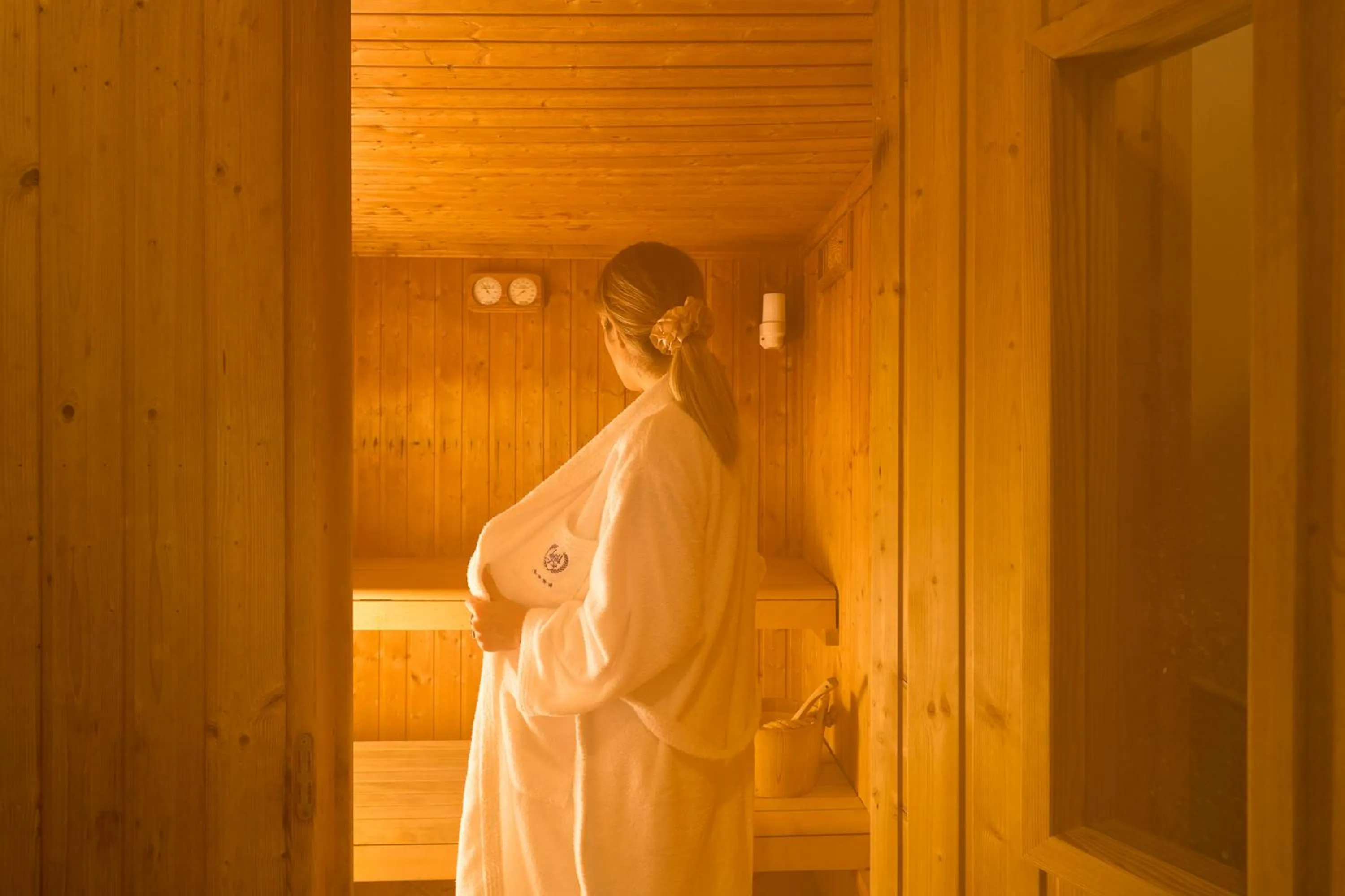 Sauna in Sant Alphio Garden Hotel & SPA
