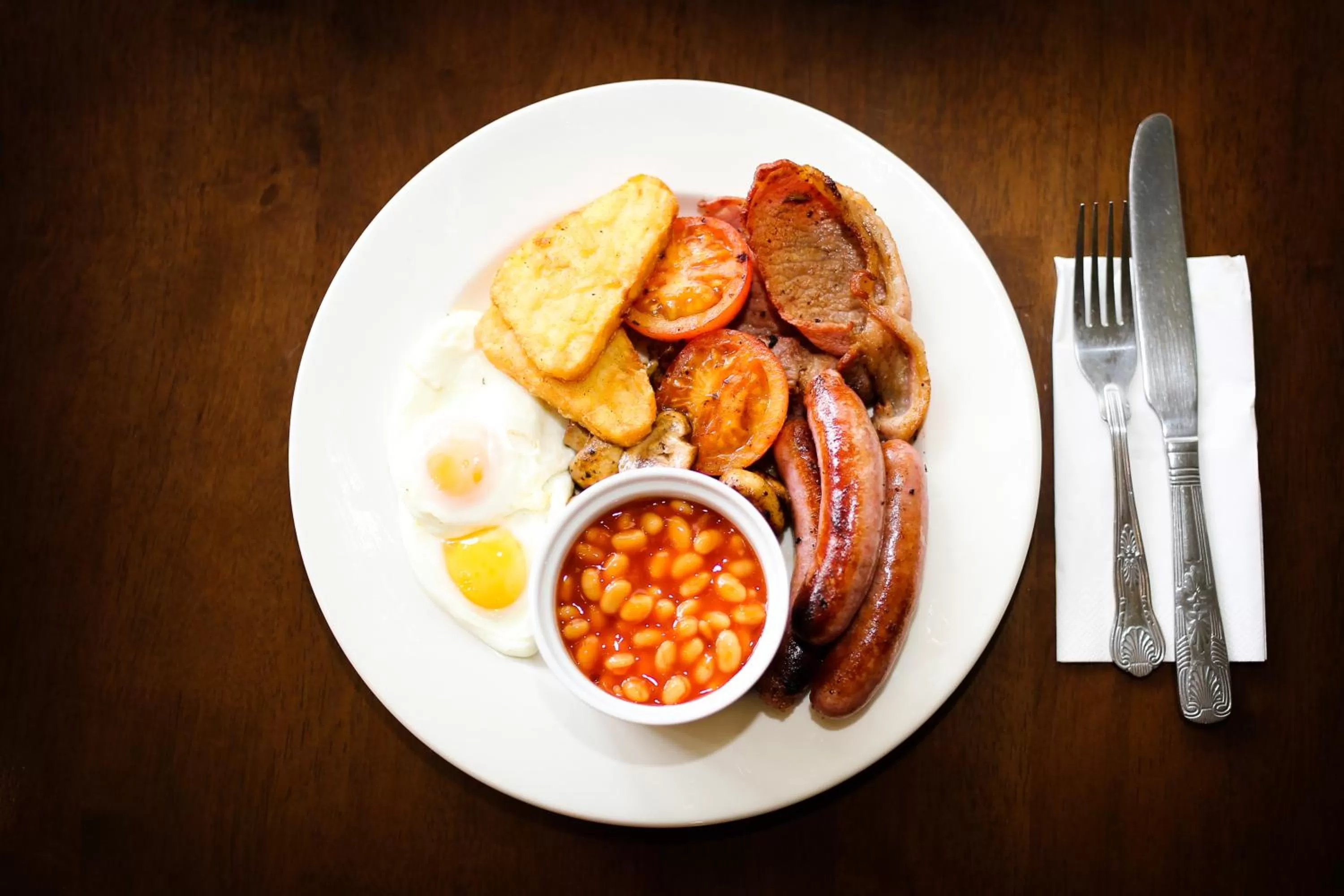 Food and drinks in Gwydyr Hotel