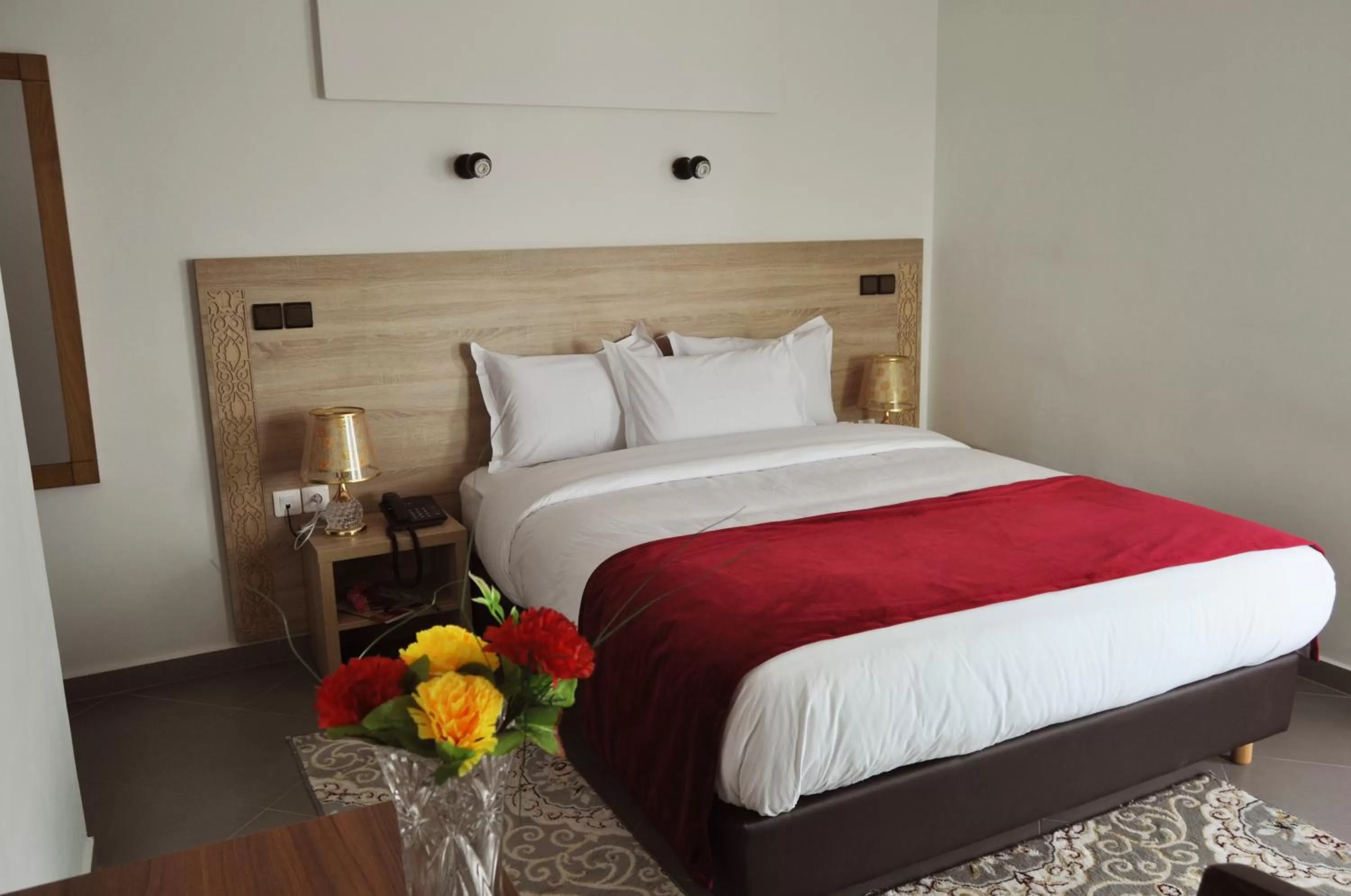 Bed in Dakhla Sur Mer Hôtel