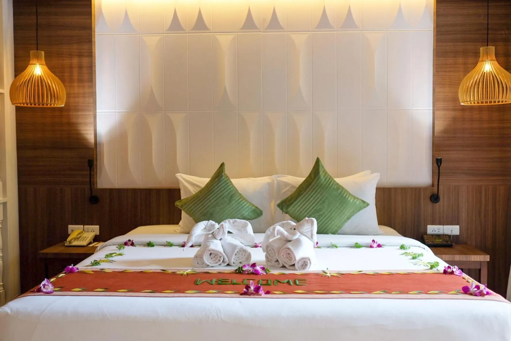 Bedroom, Bed in Nipa Resort, Patong Beach