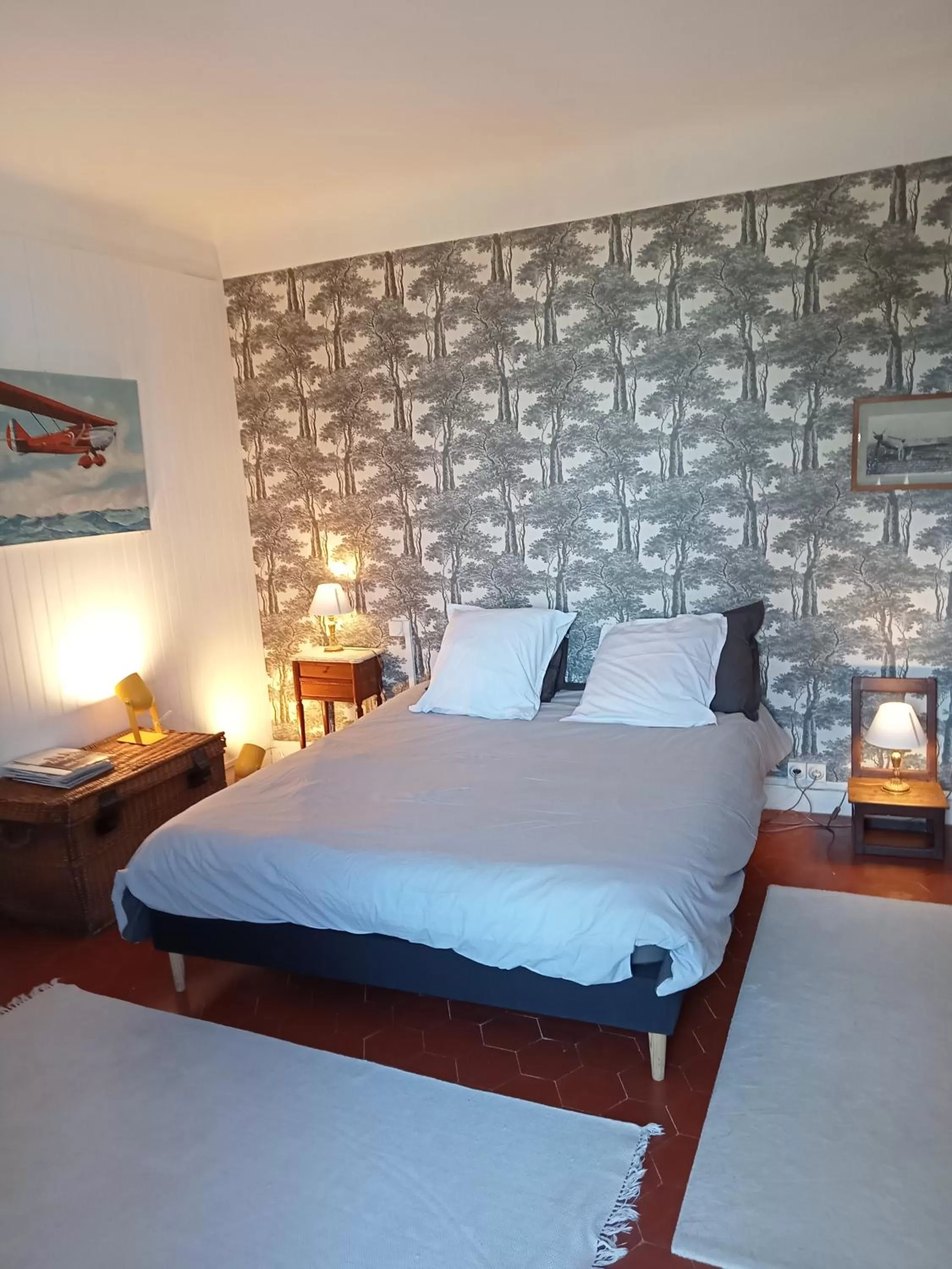 Bed in Mas Palegry côté jardin