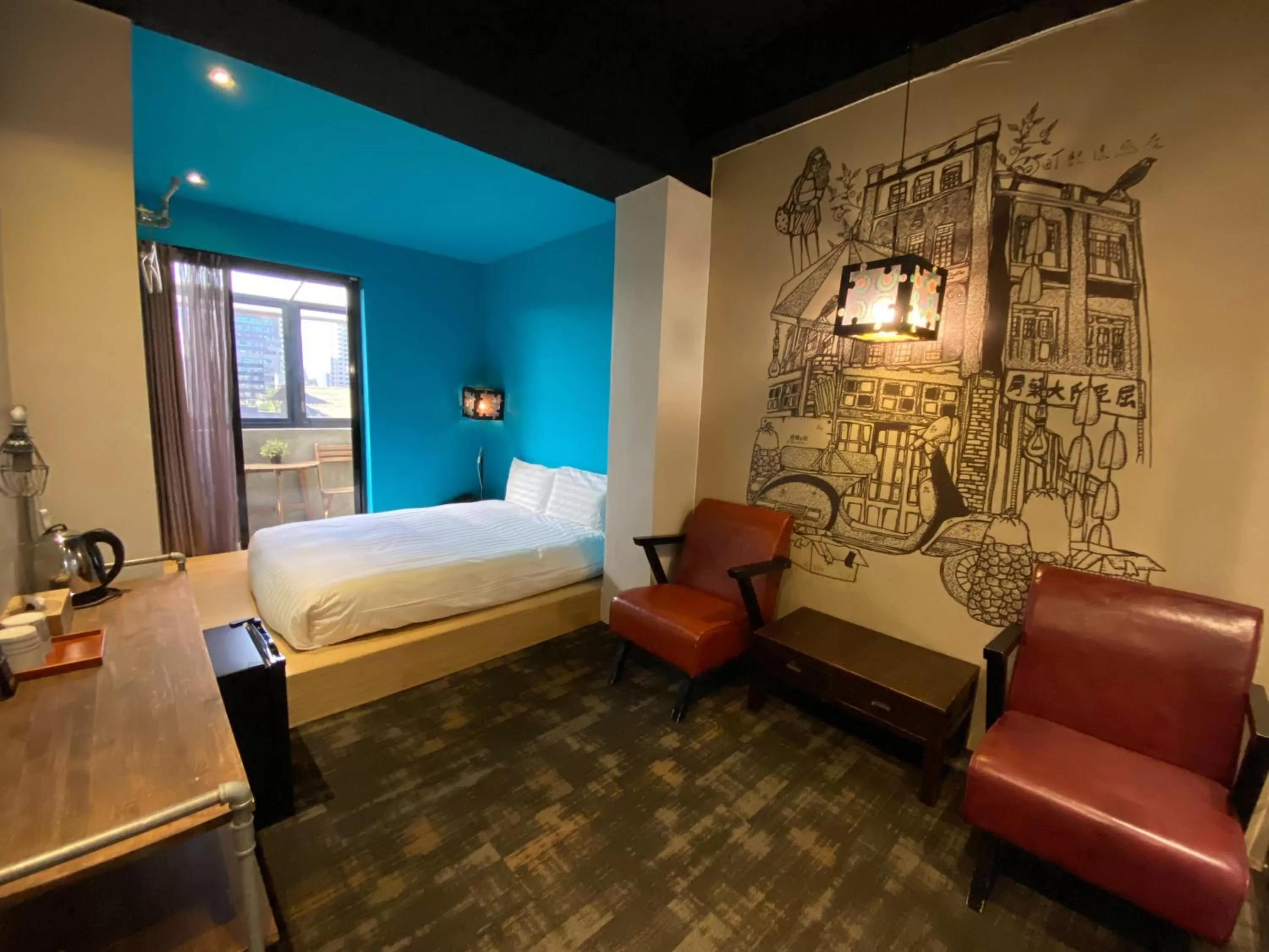 Bedroom, Bed in Cho Hotel