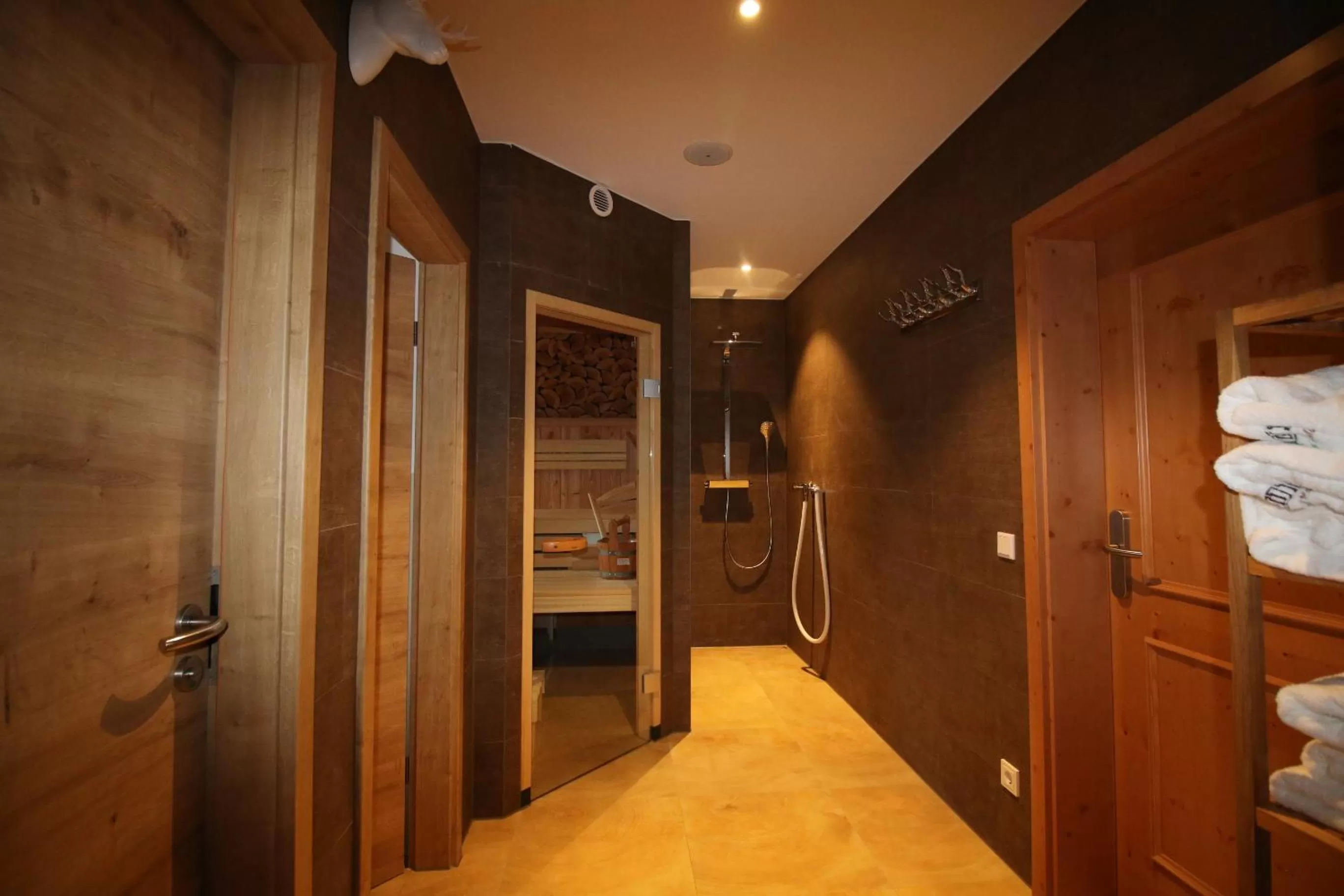 Sauna in Albhotel Malakoff - House of Nature
