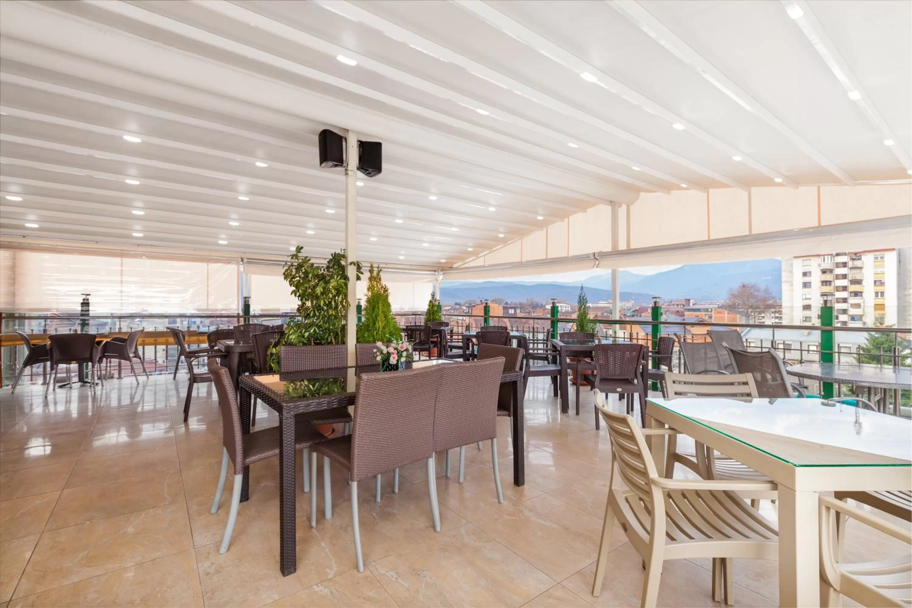 Balcony/Terrace in Hotel Green Center Gili