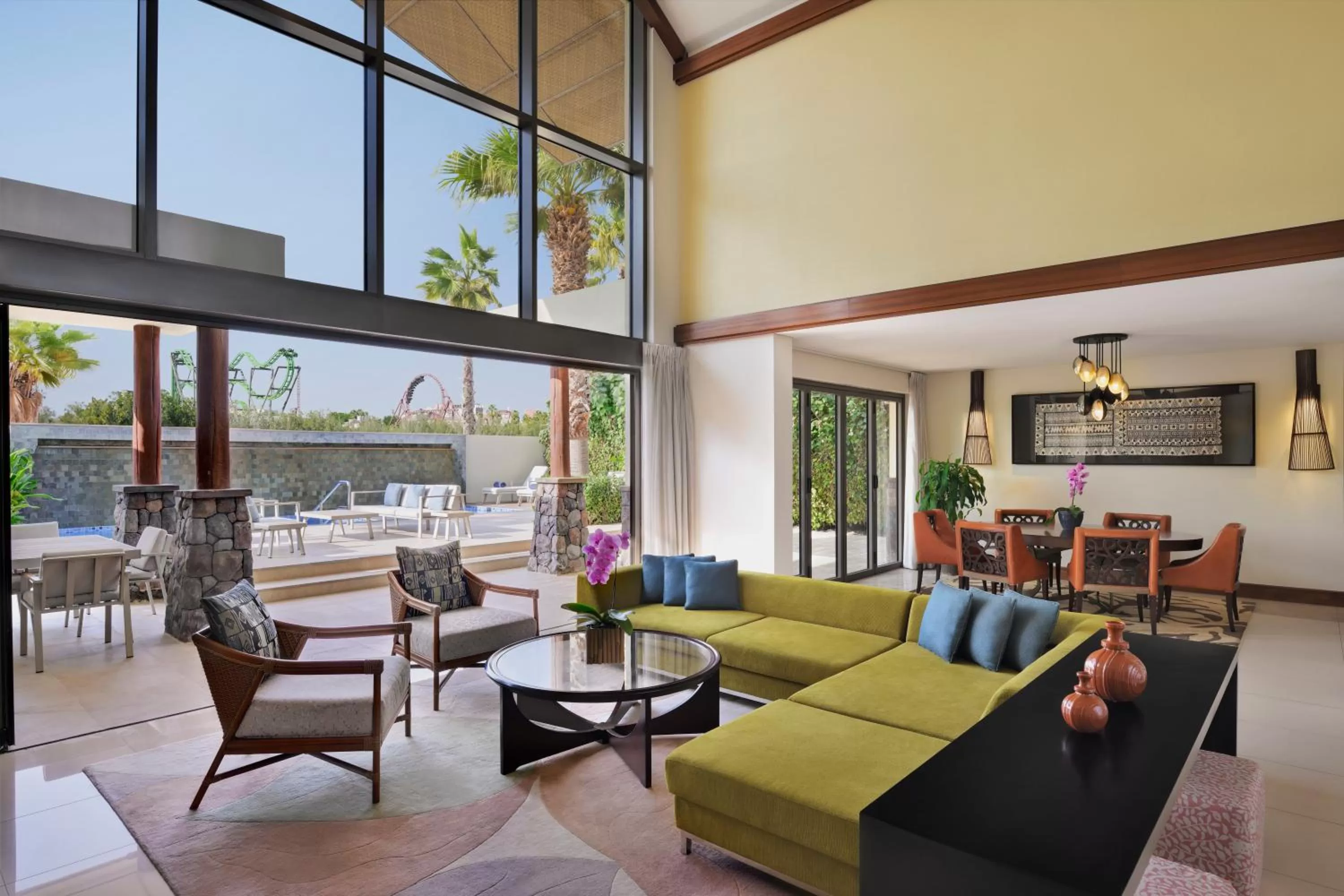 Property building in Lapita, Dubai Parks and Resorts, Autograph Collection