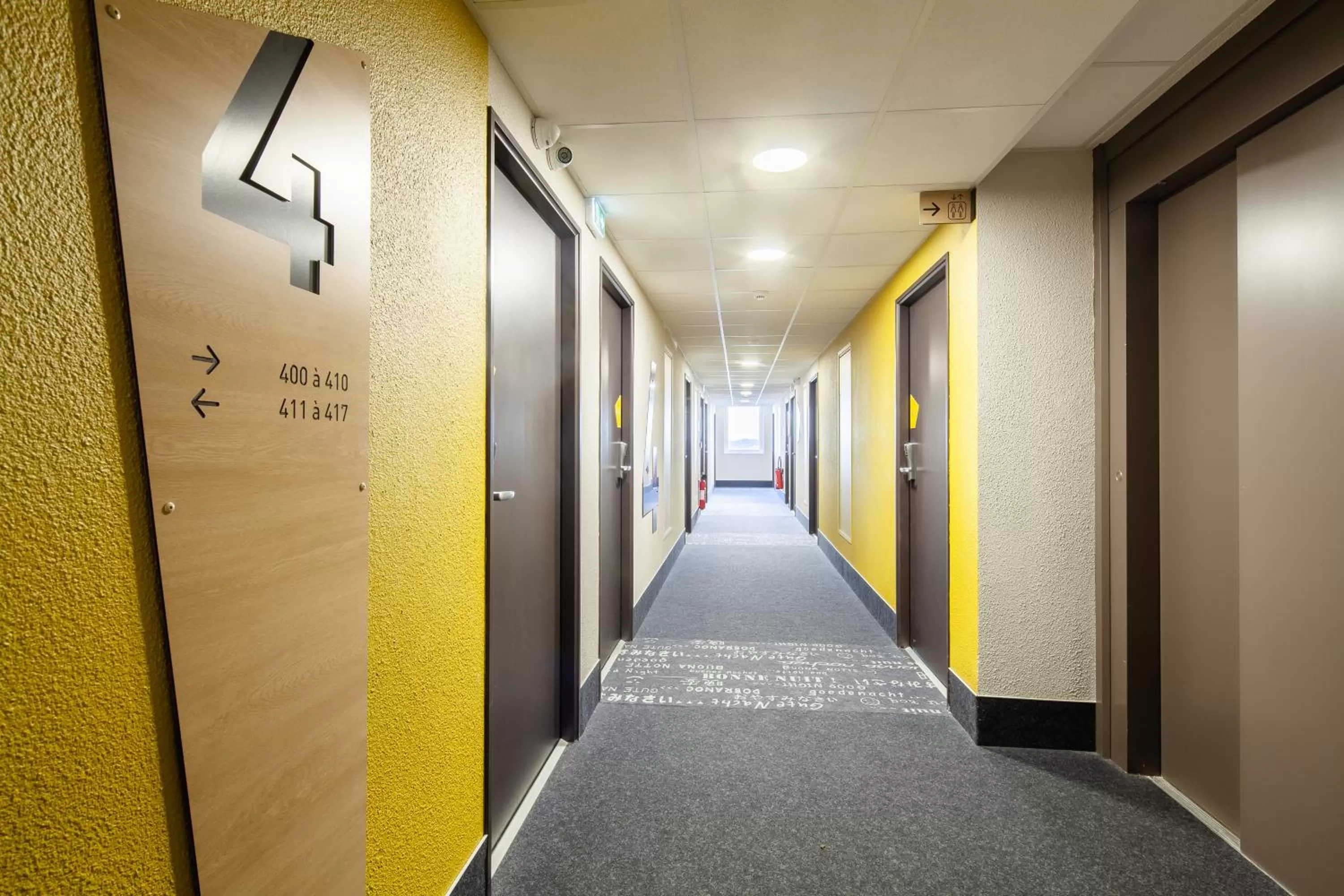 Decorative detail in B&B HOTEL Meaux