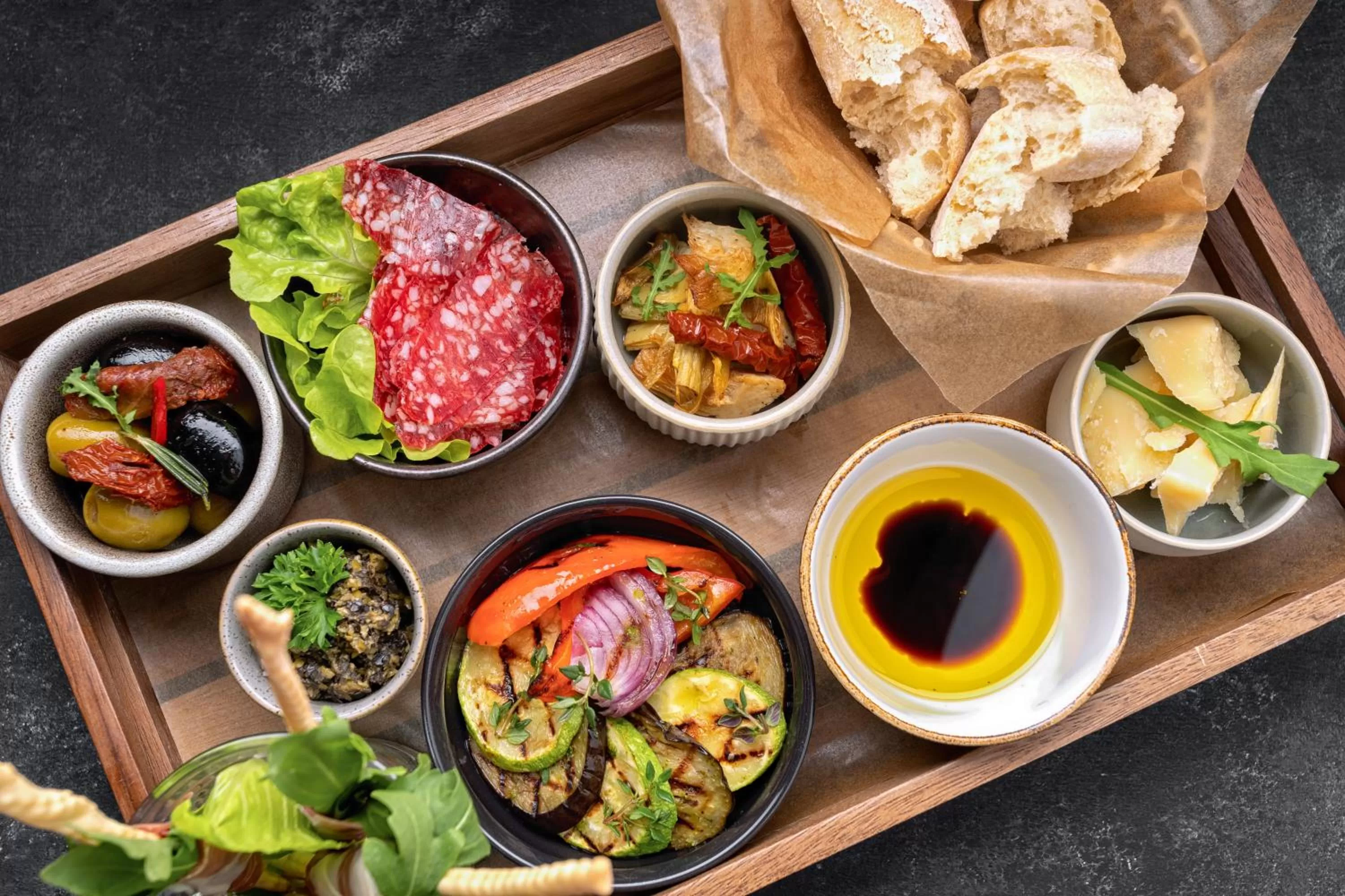 Food close-up in Radisson Hotel City Centre Odesa