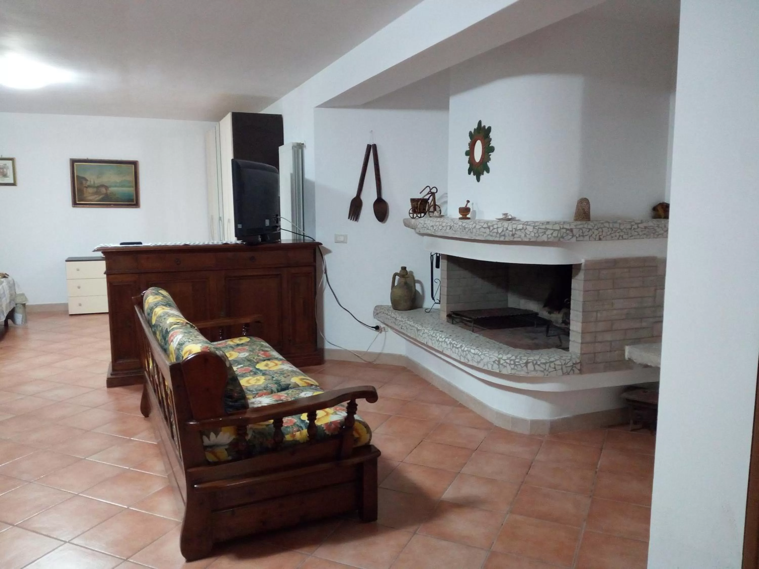 Living room in B&B Leonida