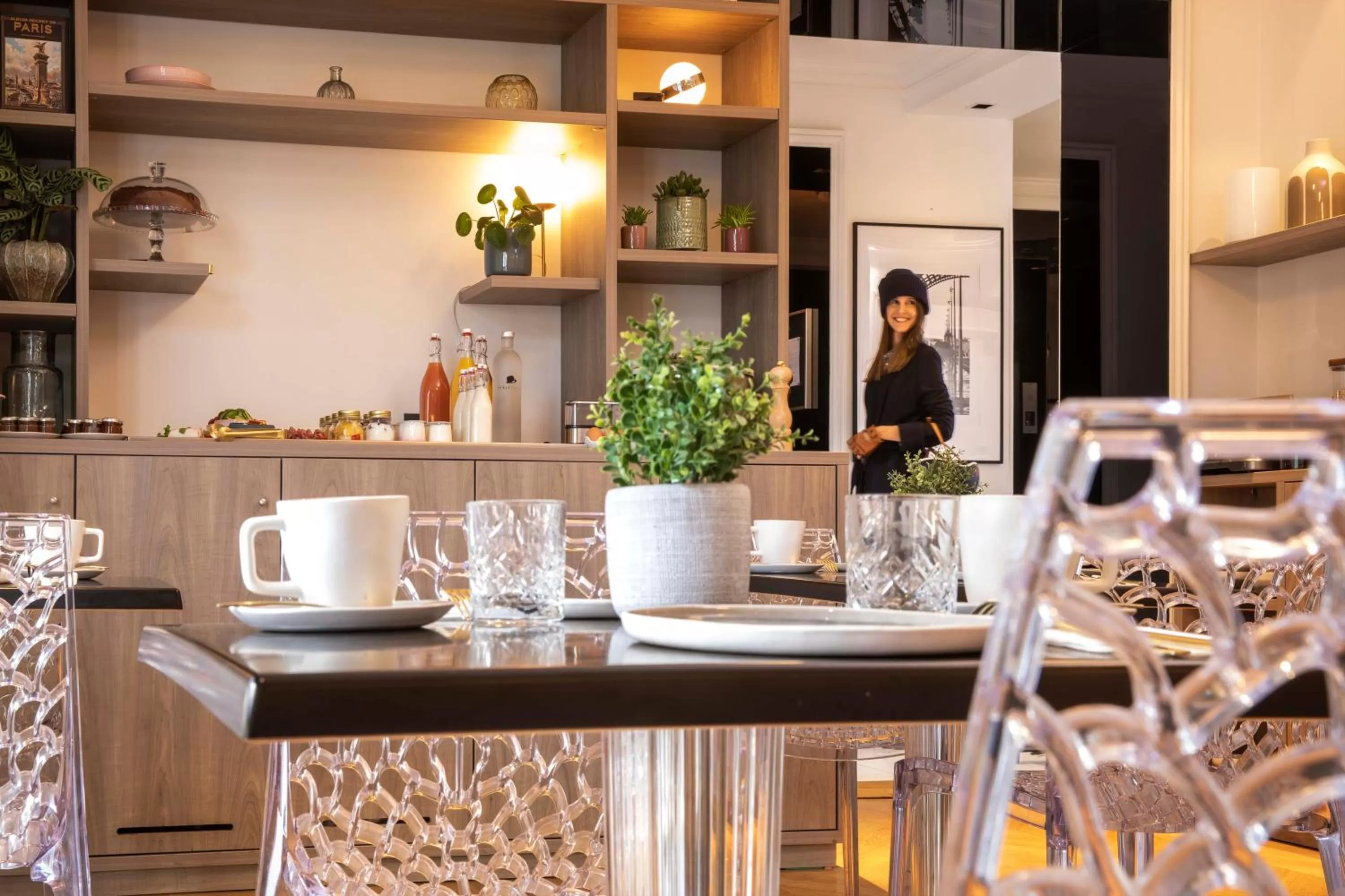 Area and facilities in First Hotel Paris Tour Eiffel