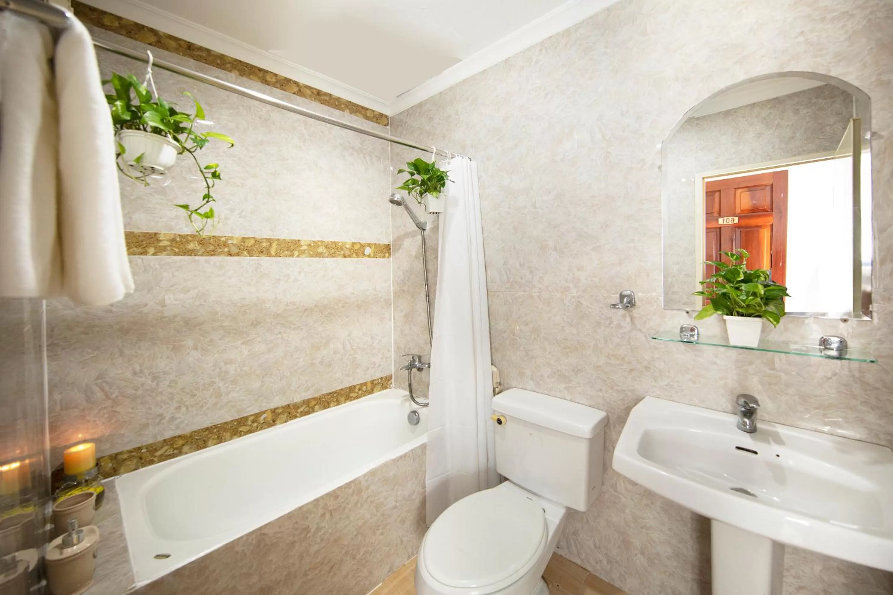 Bathroom in Vilion Central Hotel & Spa