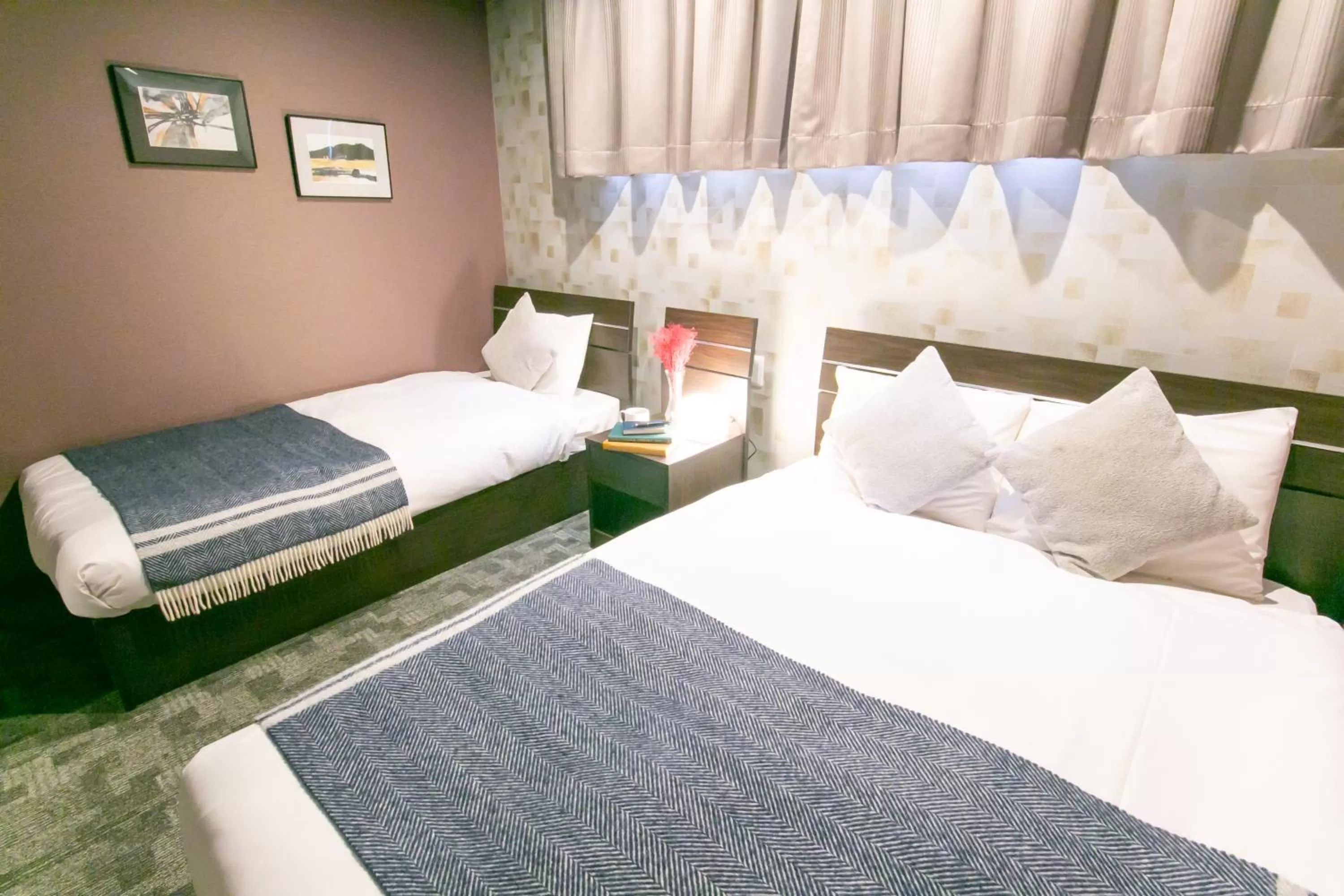 Photo of the whole room, Bed in Playsis Asakusa