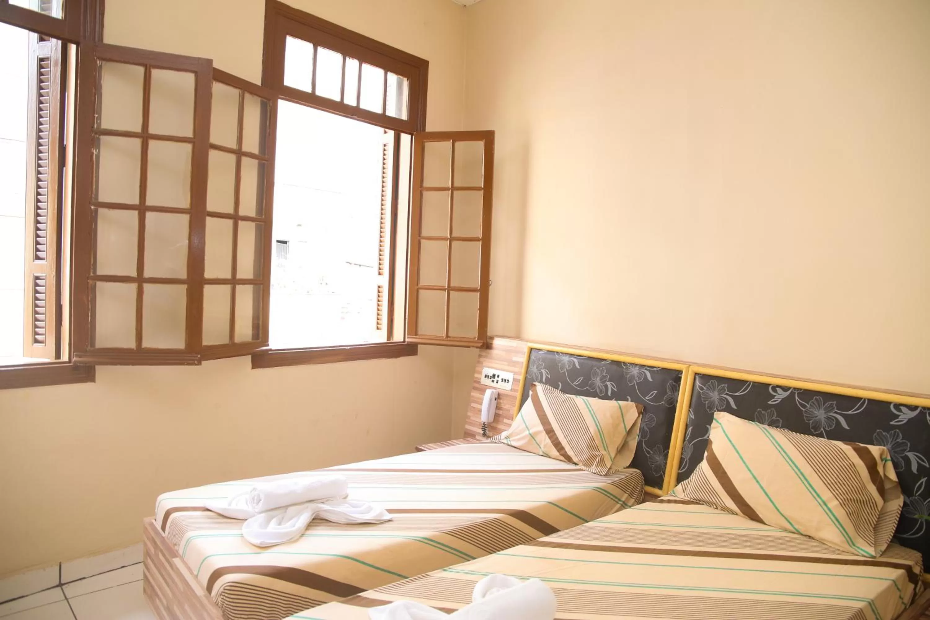 Bed in Hotel Hot Brás