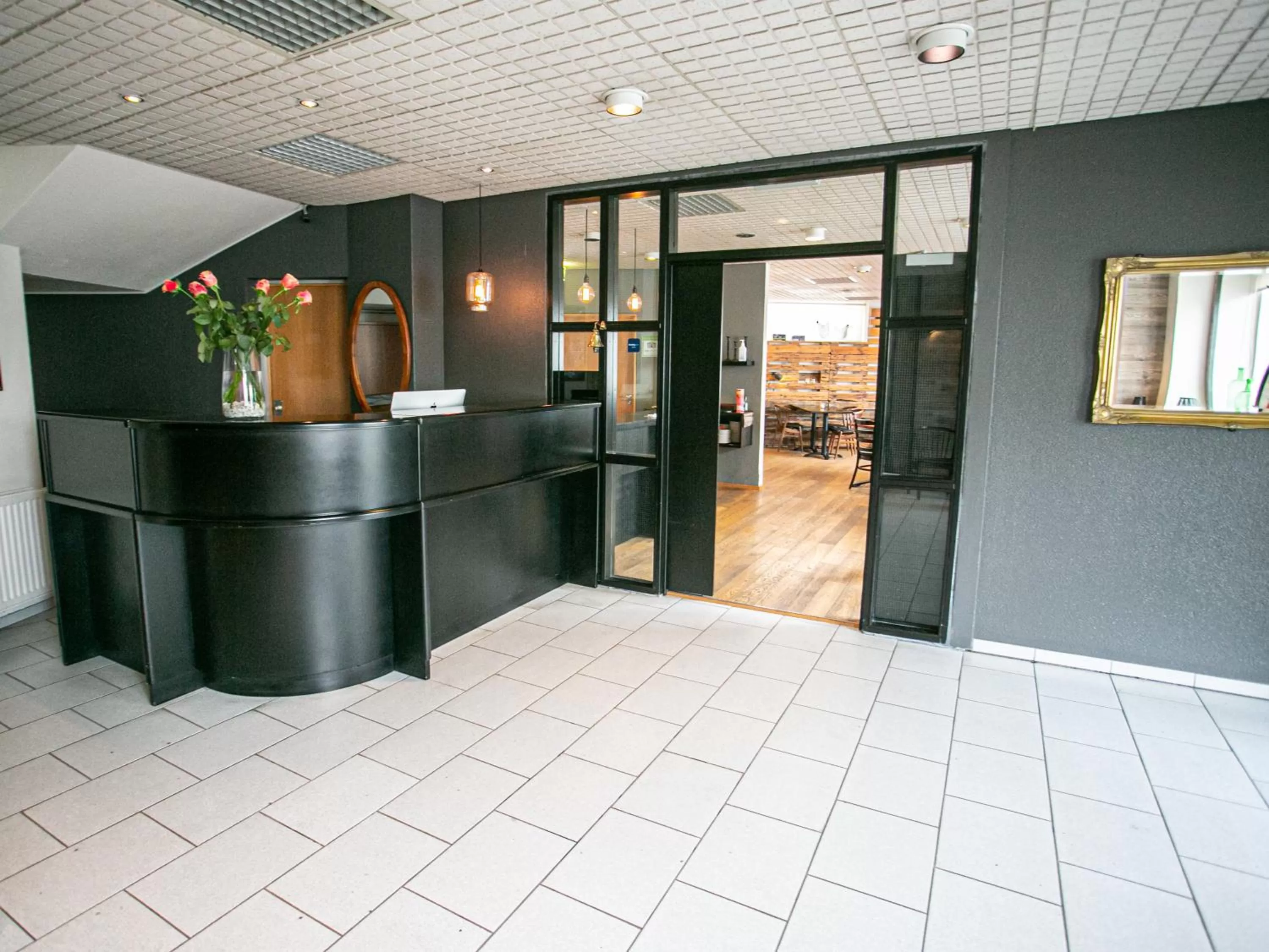 Lobby or reception in Hotel Norðurland