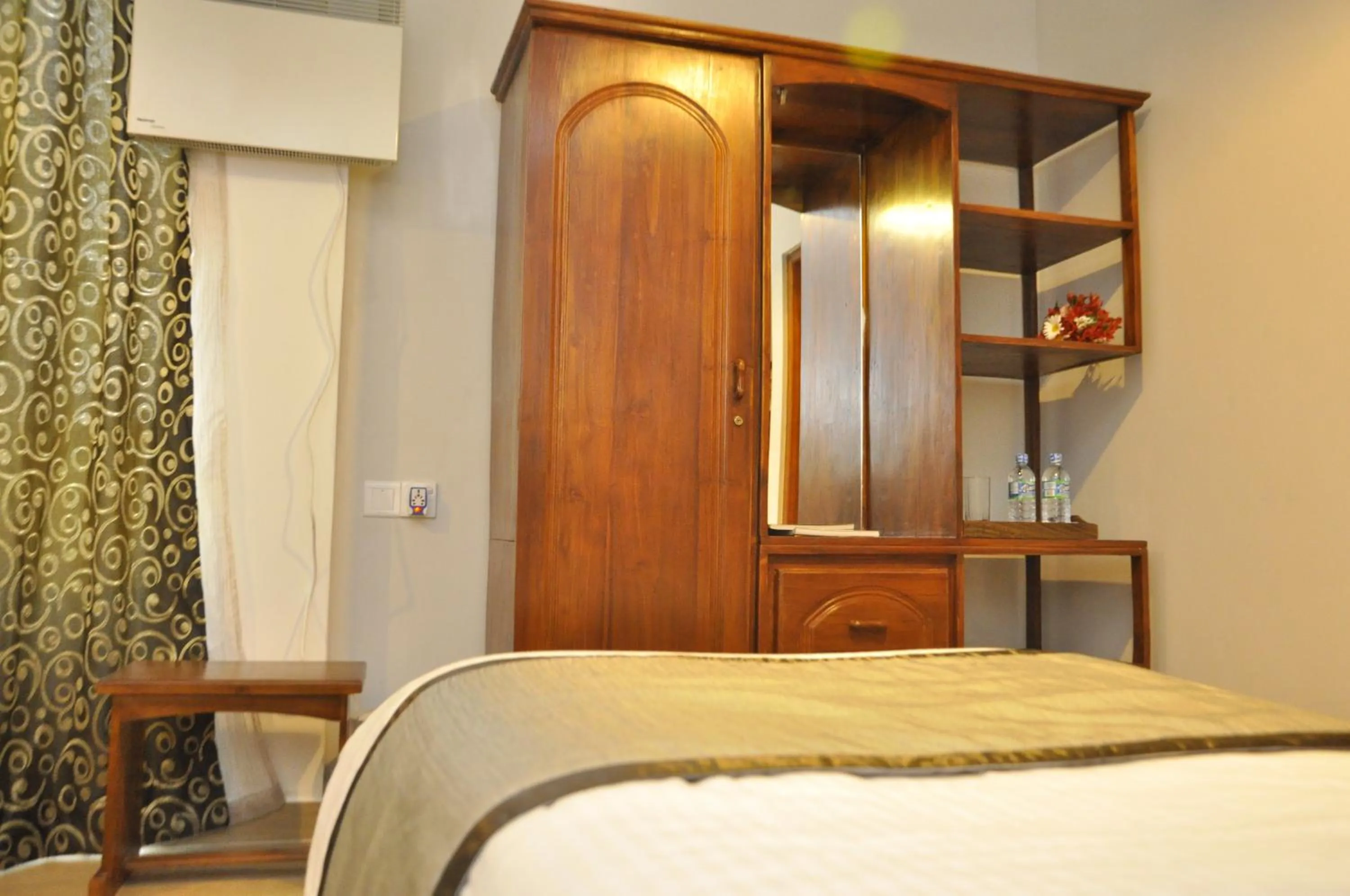 Bed in Forest View Lodge