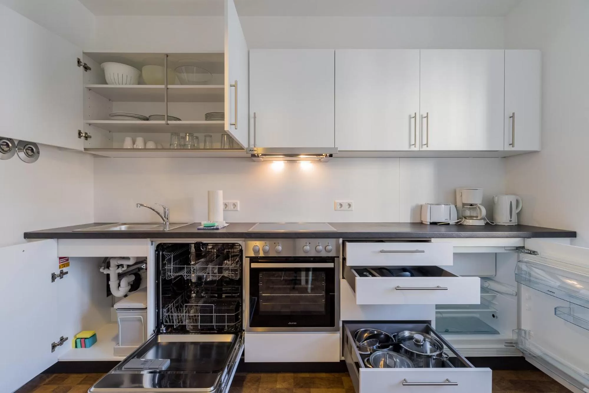 Kitchen or kitchenette in Nena Apartments Hermannplatz